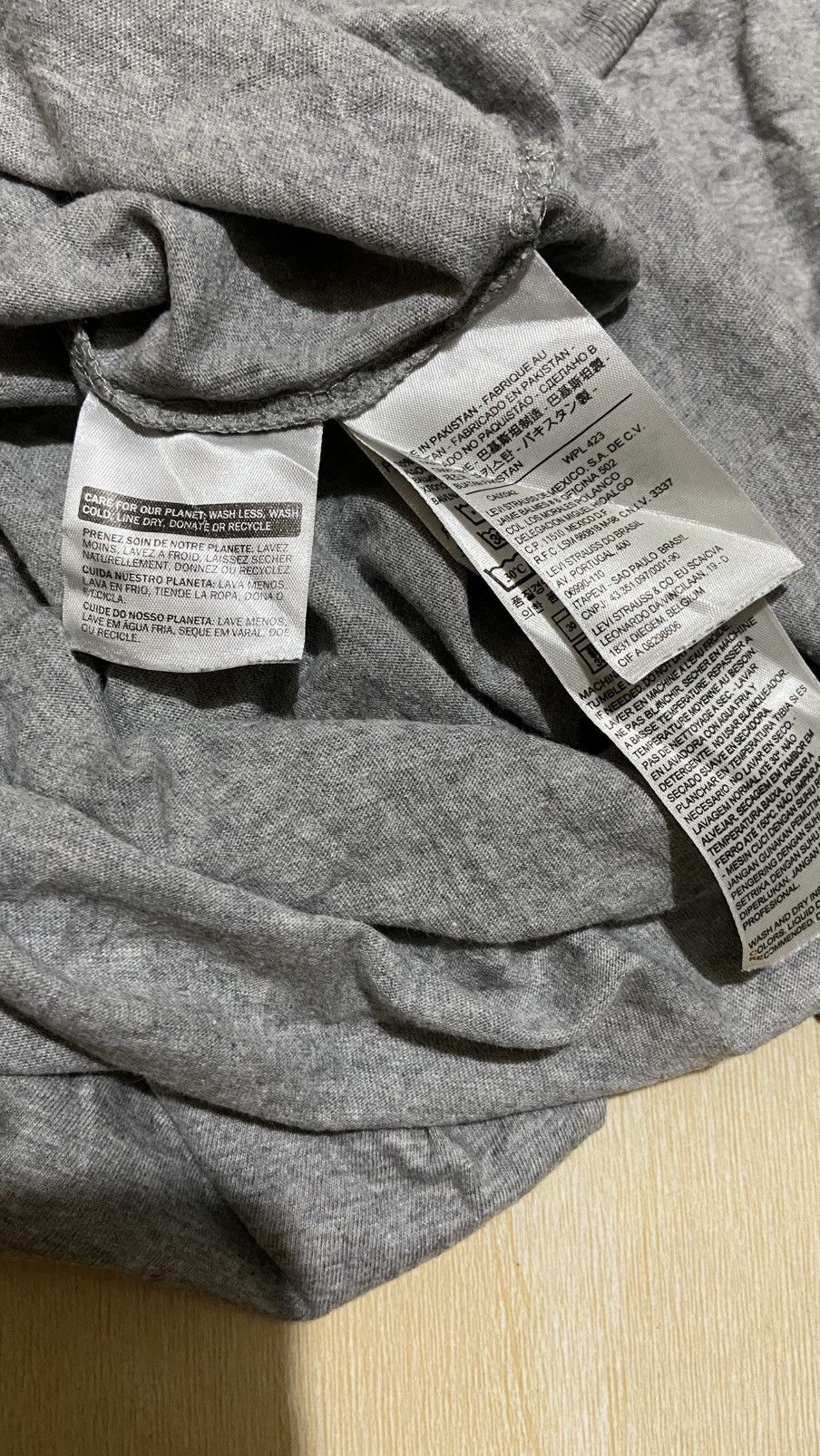 Levi's × Levi's Vintage Clothing Faded Thrashed Distressed Levi’s Big Logo Tee Size US M / EU 48-50 / 2 - 4 Thumbnail