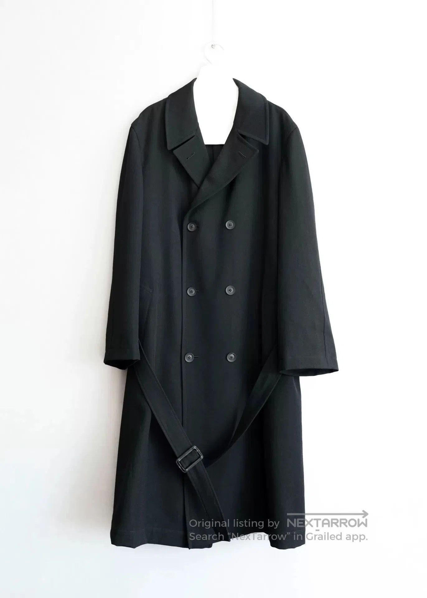 Yohji Yamamoto Yohji Yamamoto Double Breasted Coat. Size US L / EU 52-54 / 3 - 1 Thumbnail