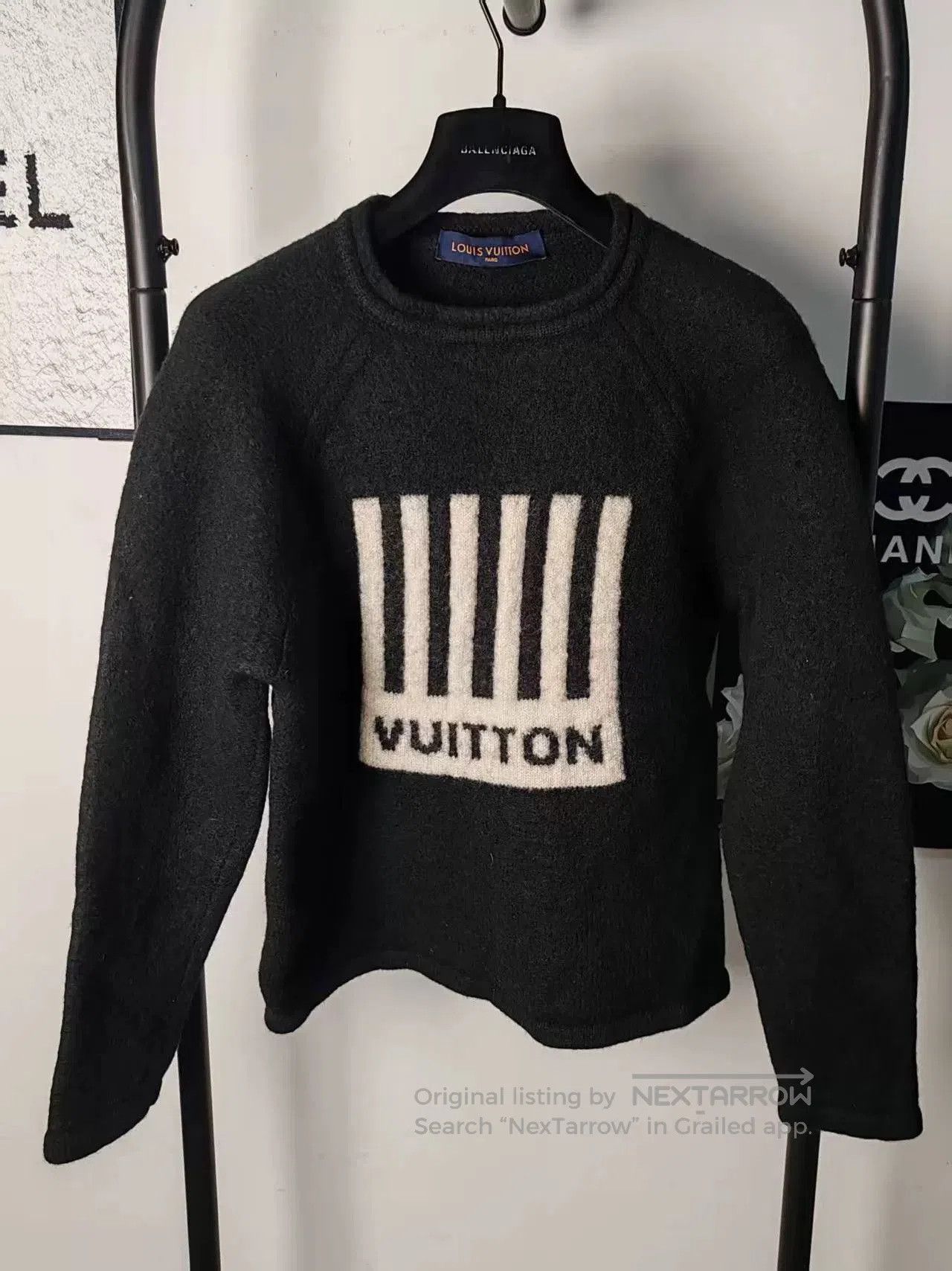 LVC Louis Vuitton Sweater with Logo. Size US M / EU 48-50 / 2 - 1 Thumbnail