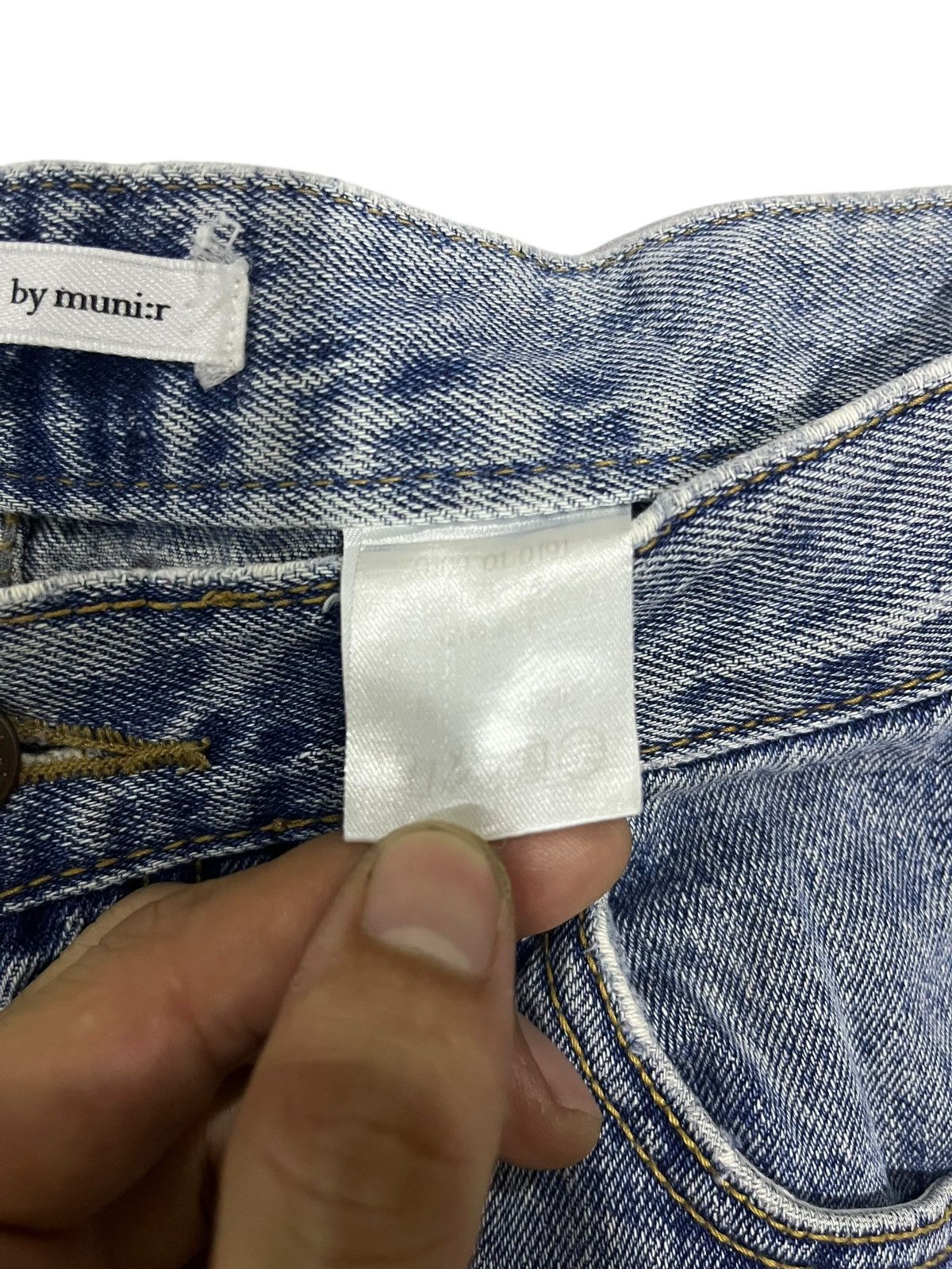 If Six Was Nine × Japanese Brand × Le Grande Bleu (L.G.B.) BAGGY💥 JAPANESE BRAND Y2K WASHED BLUE DENIM PANTS Size US 29 - 12 Thumbnail
