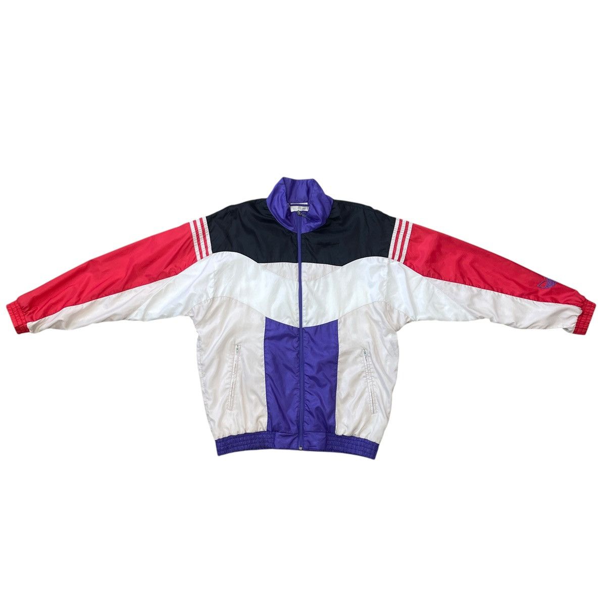 Adidas × Vintage Vintage Adidas Nylon Track Jacket Size M Size US M / EU 48-50 / 2 - 1 Thumbnail