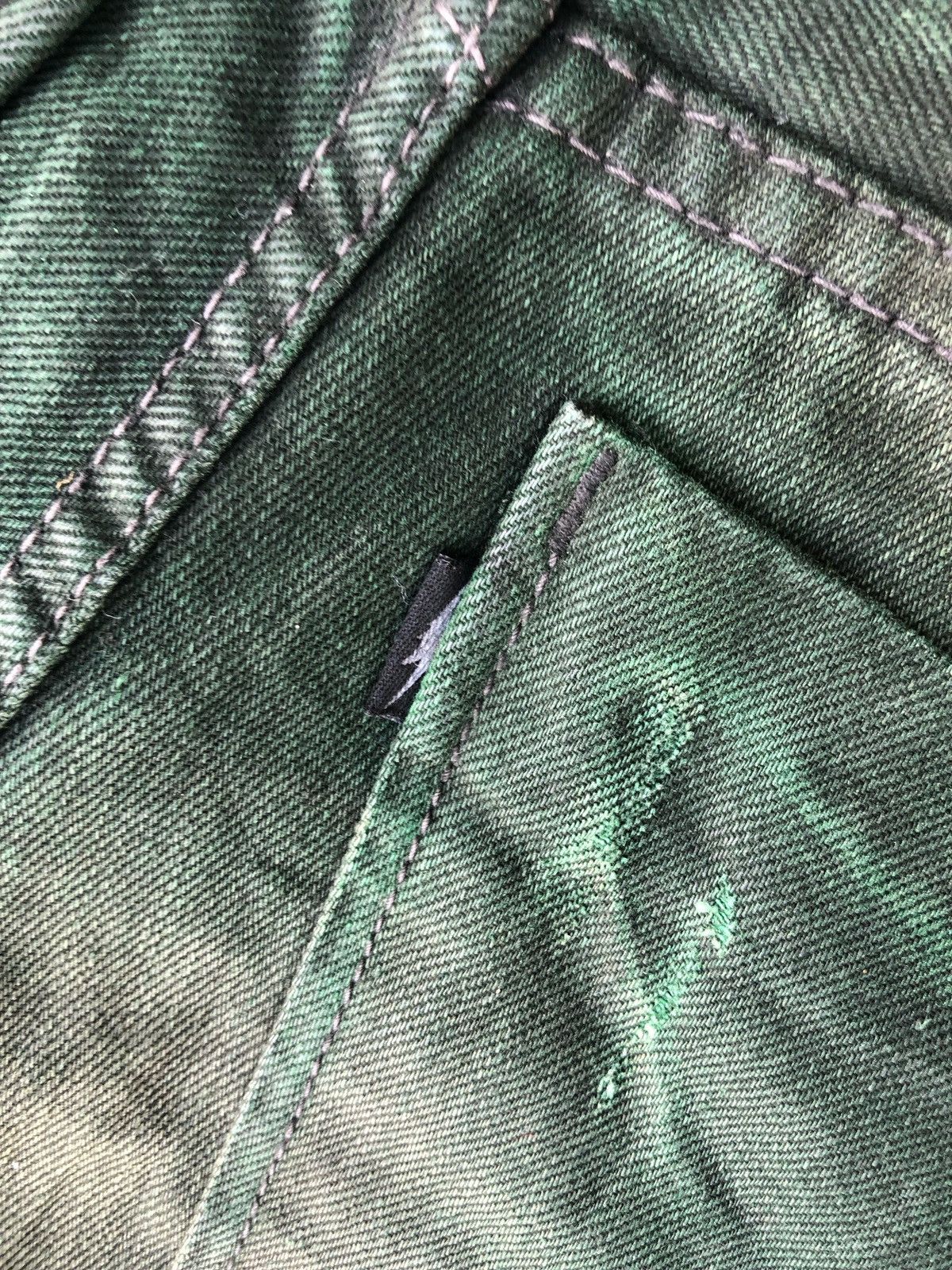 Beauty Beast 🔥Ghost Brand Dark Green Jeans 🔥 Size US 30 / EU 46 - 5 Thumbnail