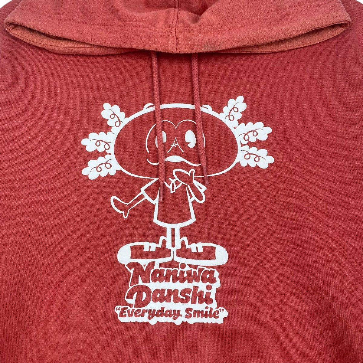 Designer × Vintage Vintage Naniha Danshi Hoodie Red Size L / US 10 / IT 46 - 5 Thumbnail