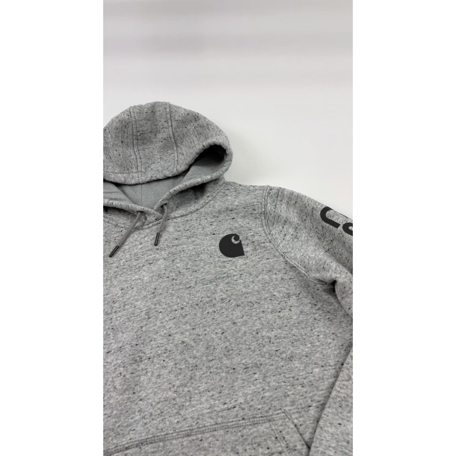 Carhartt VINTAGE: Not applicable as per data (skip) Carhartt Hoodie Womens Small Gray Clarksburg Graphic Sleeve Logo Pullover Size S / US 4 / IT 40 - 3 Thumbnail
