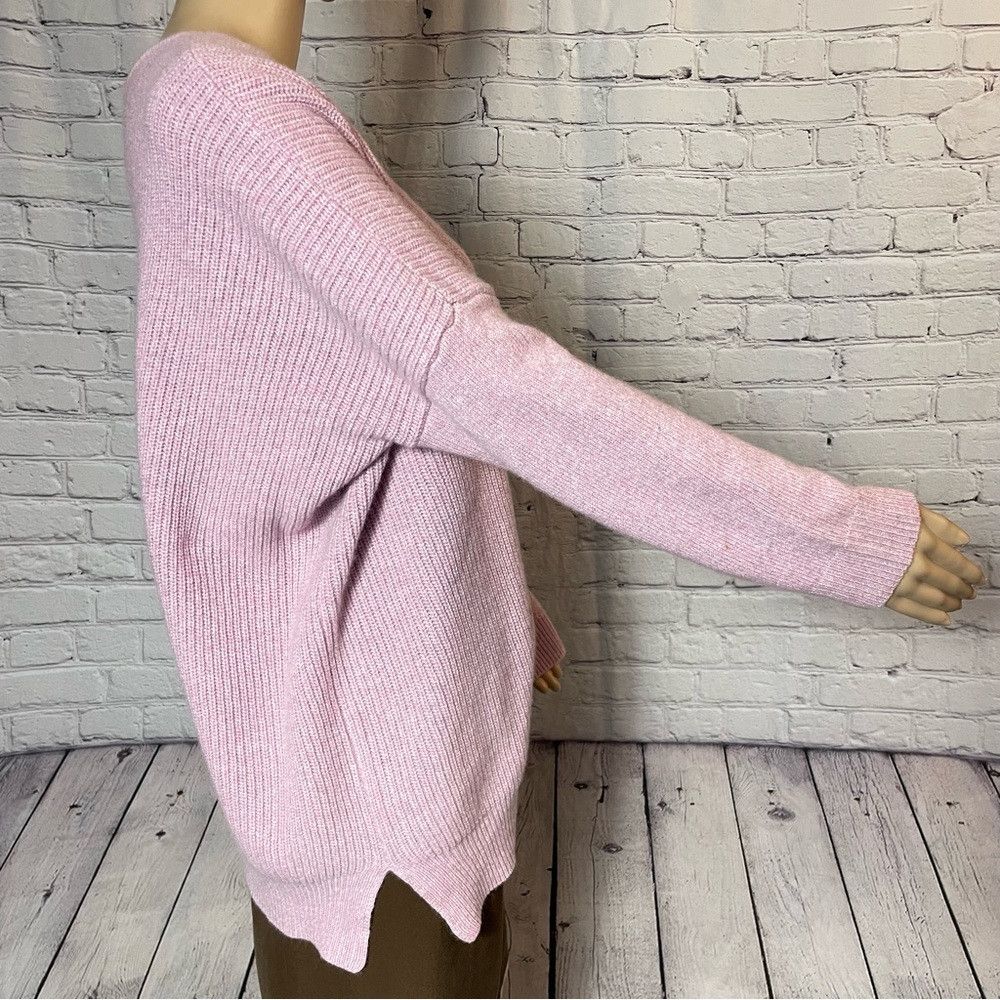 Other Collaboration Cashmere Off Shoulder Ribbed Pink Sweater Siz Size XS / US 0-2 / IT 36-38 - 2 Thumbnail