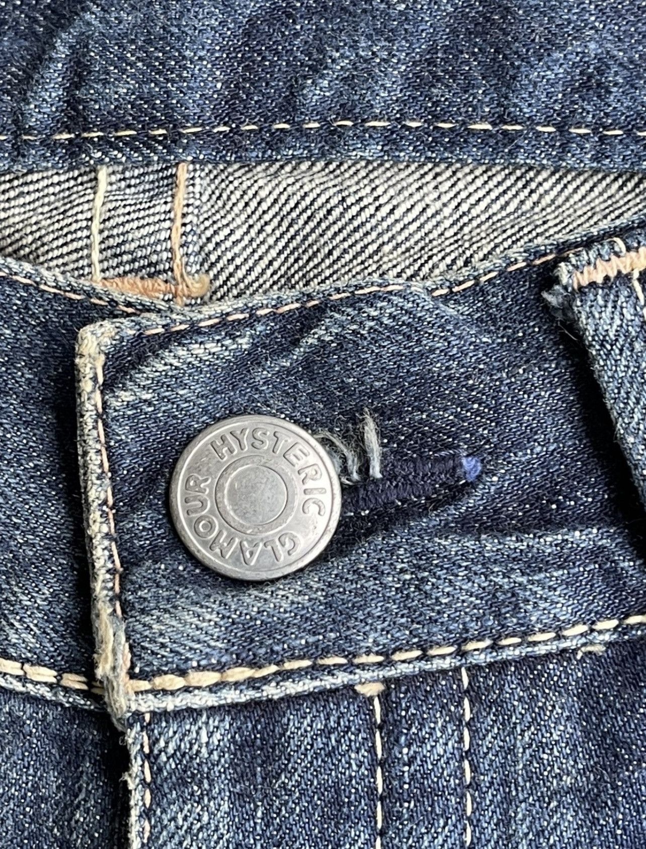 Hysteric Glamour × Vintage VINTAGE HYSTERIC GLAMOUR KINKY JEANS Size 32" / US 10 / IT 46 - 9 Thumbnail