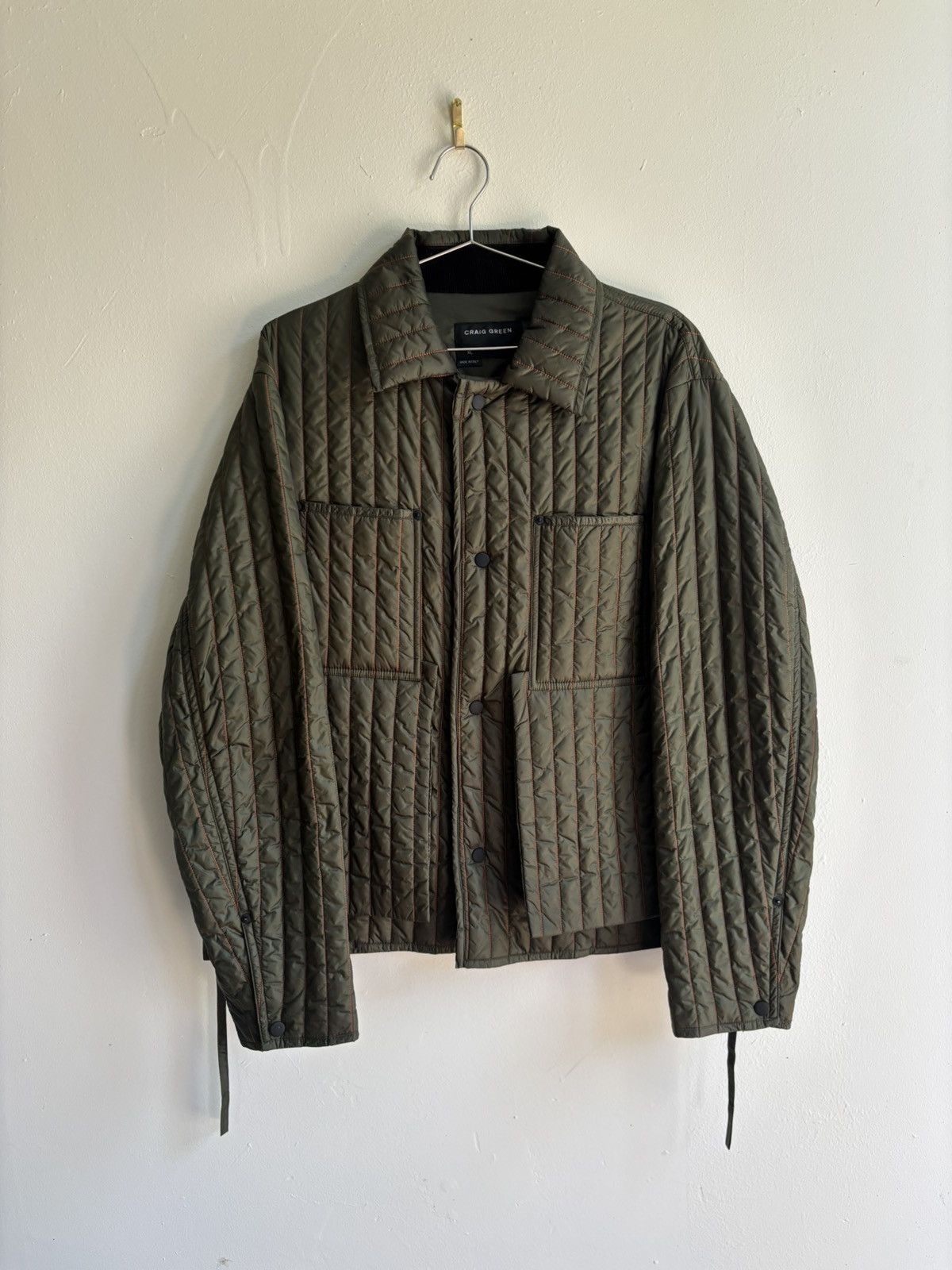 Craig Green Craig Green Quilted Worker Jacket Size US XL / EU 56 / 4 - 1 Thumbnail