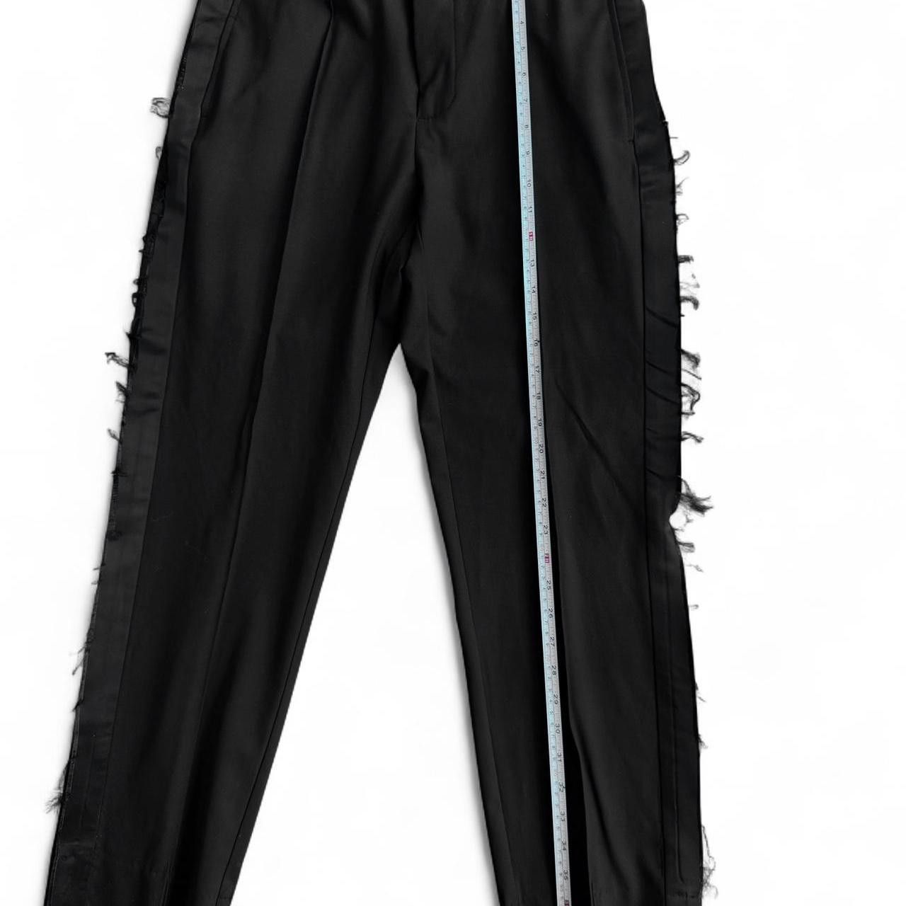Yang Li YANG LI Raw Tuxedo Stripe Trouser Size US 30 / EU 46 - 7 Thumbnail