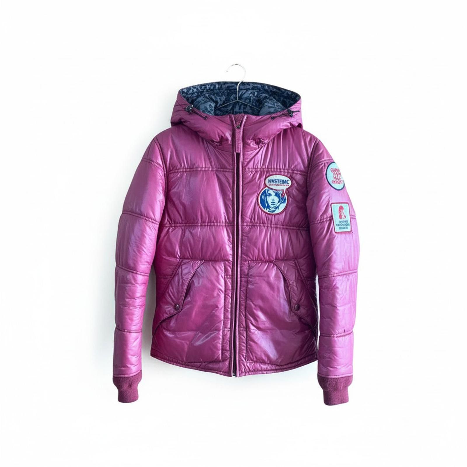 Hysteric Glamour Hysteric Glamour - Pink Puffer Jacket Hood Size M / US 6-8 / IT 42-44 - 1 Thumbnail