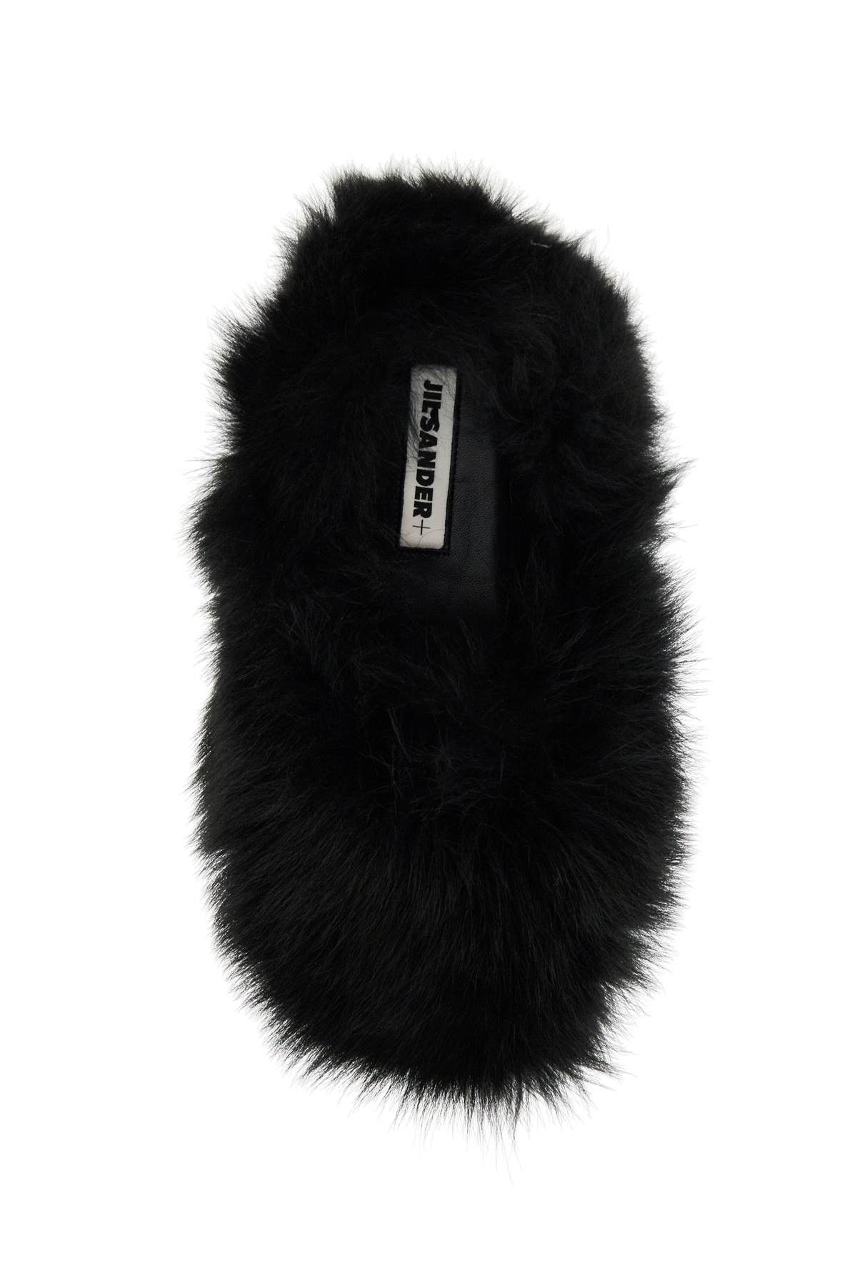 Jil Sander o1s22i1n0125 Fur Lined Slip Ons in Black Size US 9 / IT 39 - 2 Thumbnail