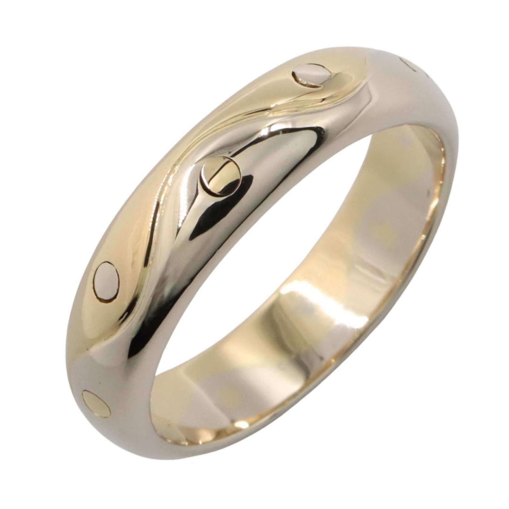 Bvlgari Bvlgari BVLGARI Onda Au750 Ring Size 15.5 Precious Metal Ring DUTY FREE for USA Size ONE SIZE - 1 Thumbnail