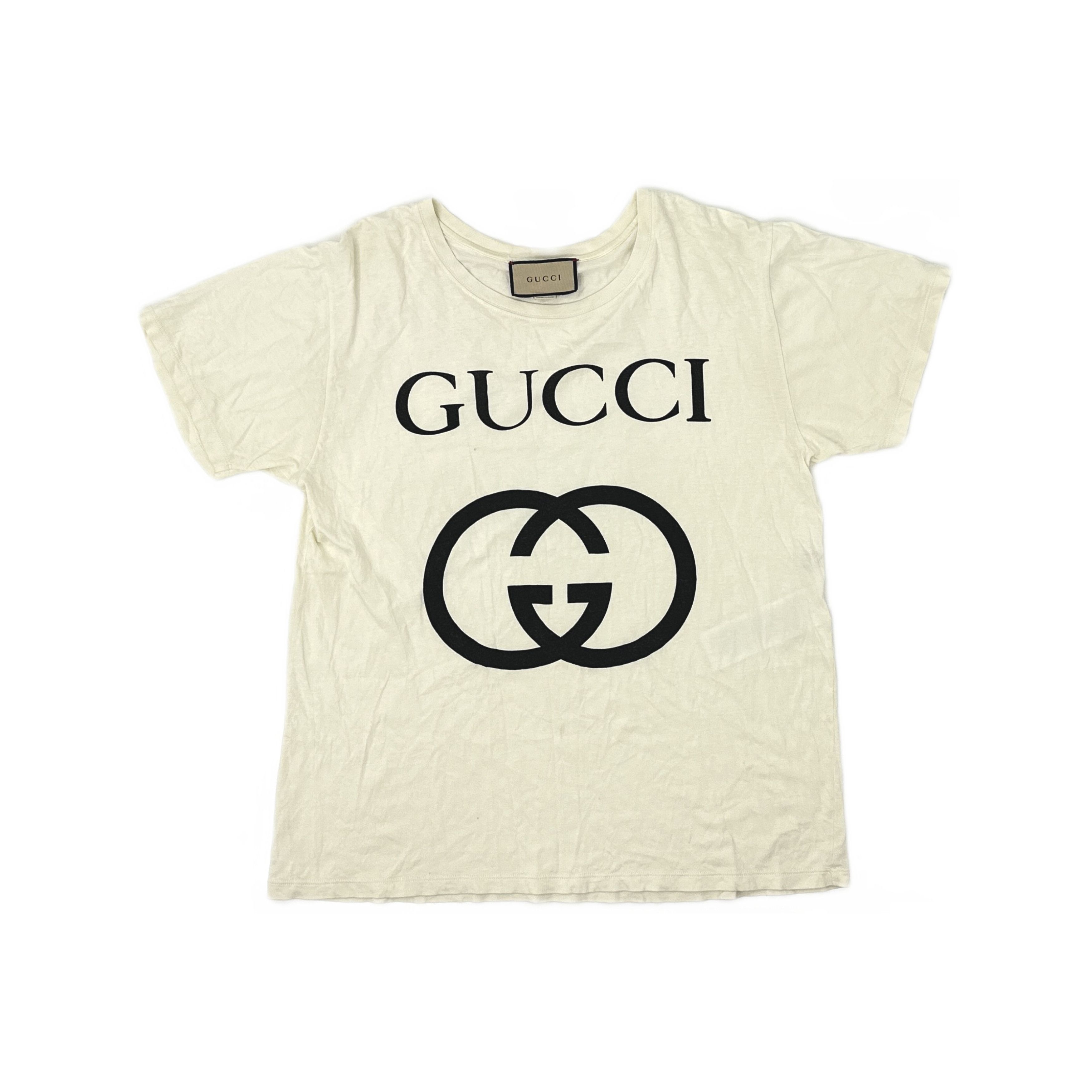 Gucci Gucci Interlocking G Logo T-Shirt Size M Size US M / EU 48-50 / 2 - 1 Thumbnail