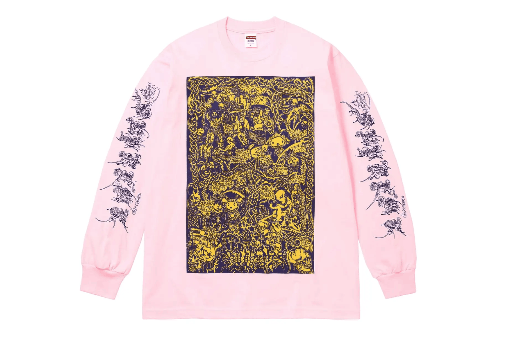 Supreme Supreme Wombat L/S Tee Pink Size XL Size US XL / EU 56 / 4 - 1 Thumbnail