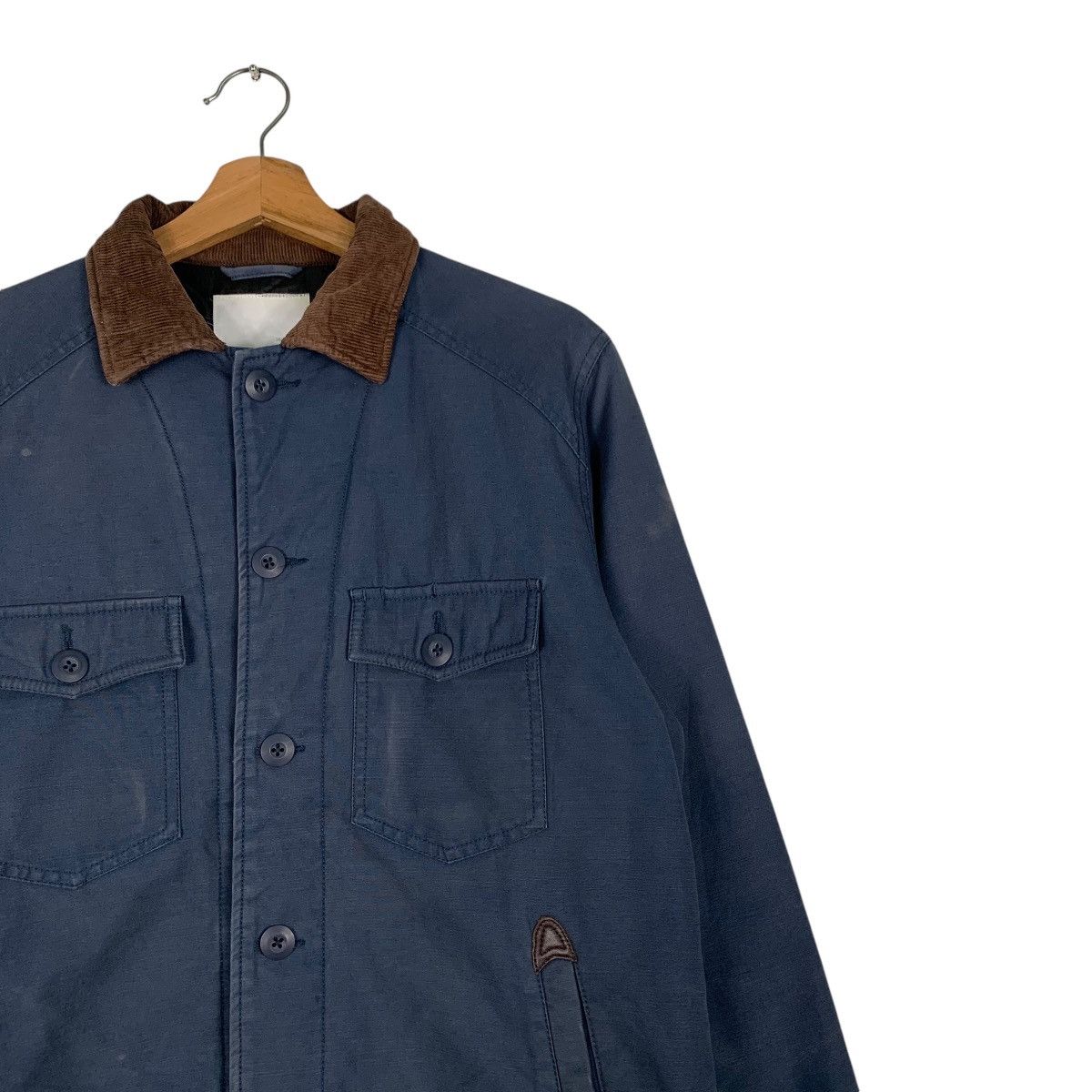 Japanese Brand Vintage Worker Jacket Four Pocket Chore Jacket #1215-C55 Size US M / EU 48-50 / 2 - 5 Thumbnail