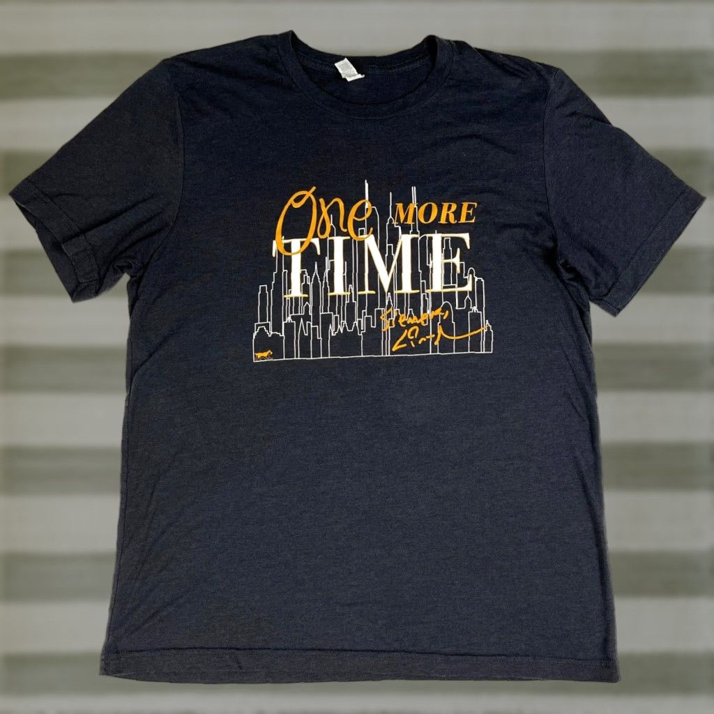 Vintage VINTAGE 2016 One More Time Hamilton Chicago Musical T-Shirt Double-Sided Sz L Unisex Adult T-Shirt Dark Gray Canvas Size US L / EU 52-54 / 3 - 1 Thumbnail