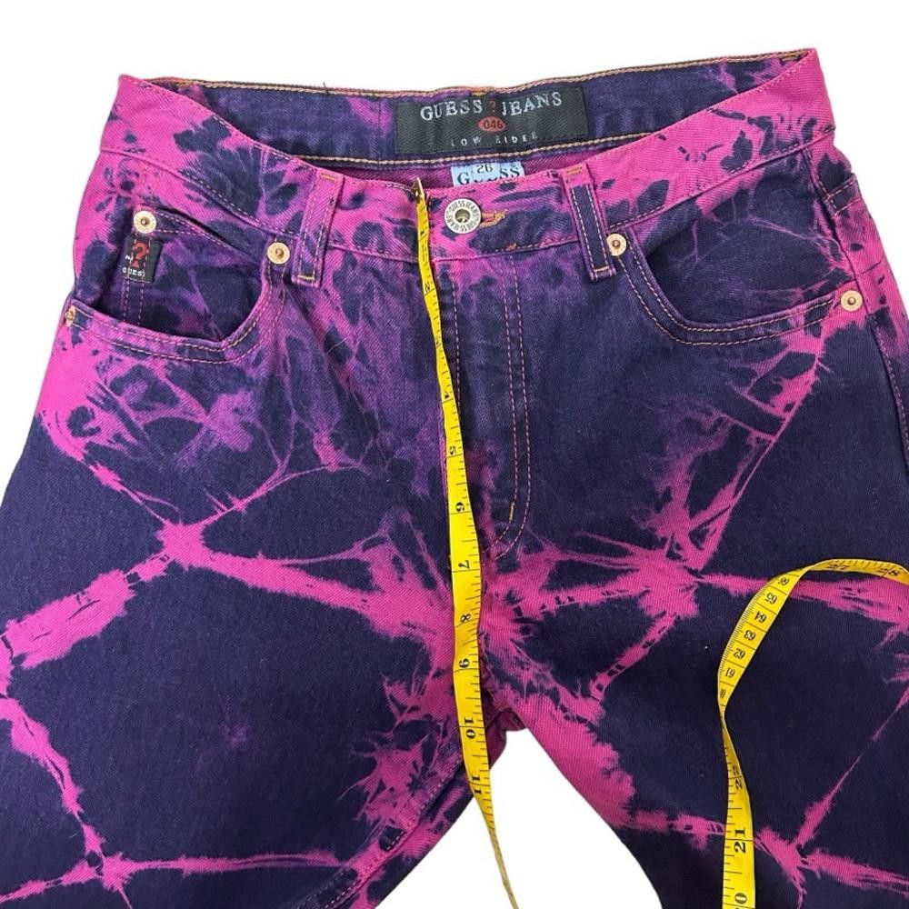 Guess Guess l Vintage Tie Dyed Straight Leg Jeans 26 Size 26" / US 2 / IT 38 - 8 Thumbnail