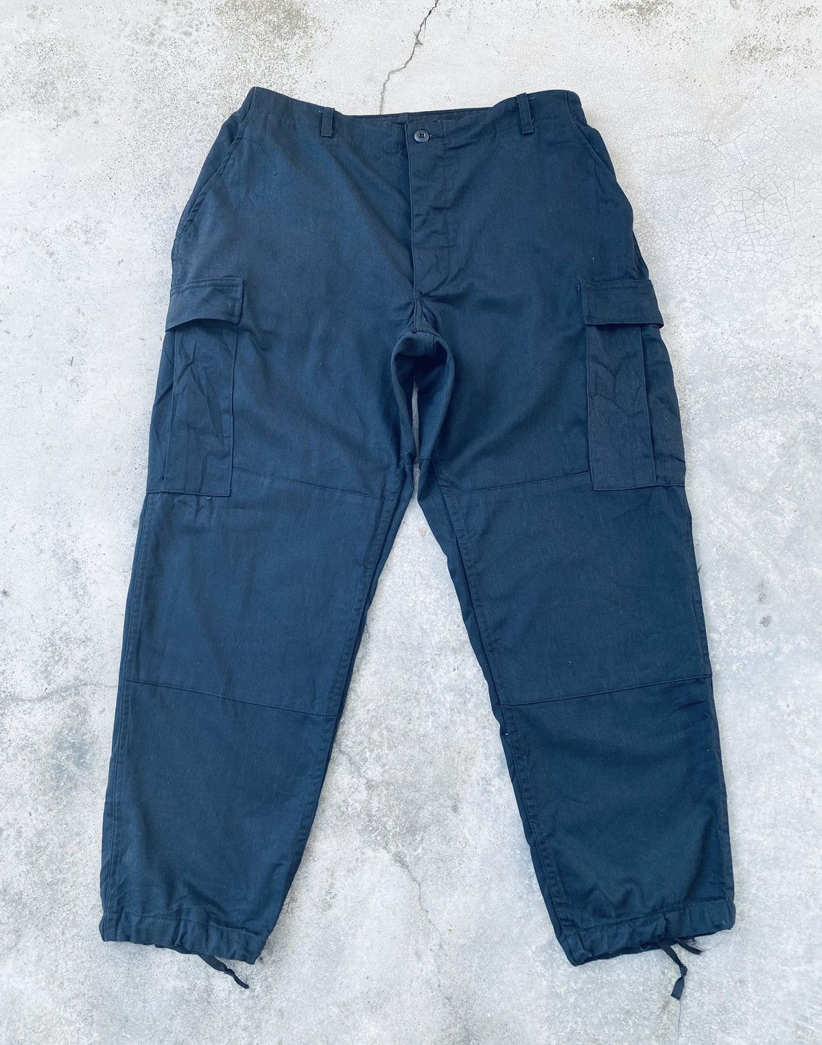Vintage Vintage 80s Us military Trauser Cargo Pants (34-37 inch) Size US 34 / EU 50 - 1 Thumbnail