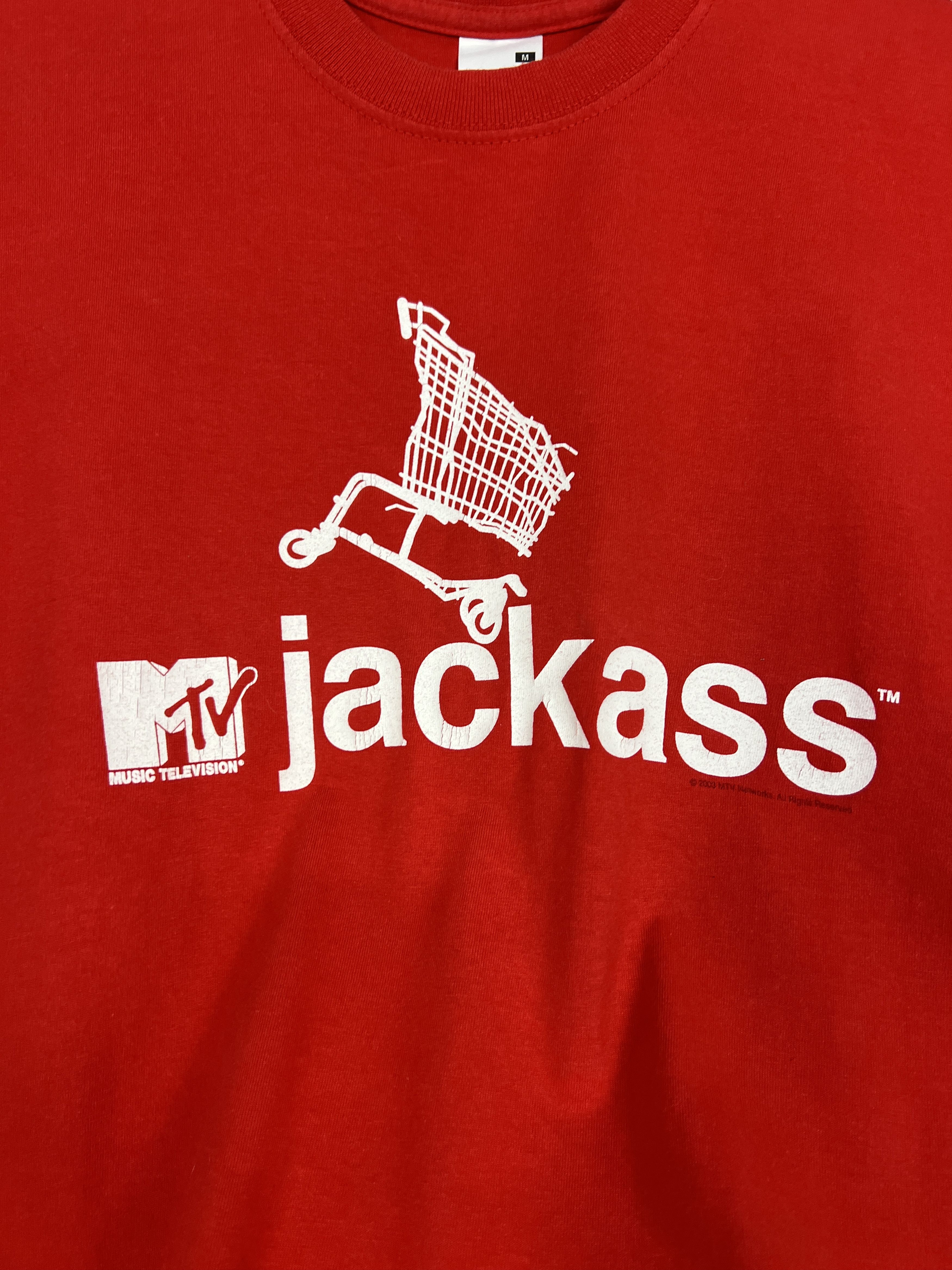Vintage Vintage MTV Jackass Shopping Cart Shirt Stunt TV Show Size US M / EU 48-50 / 2 - 5 Thumbnail