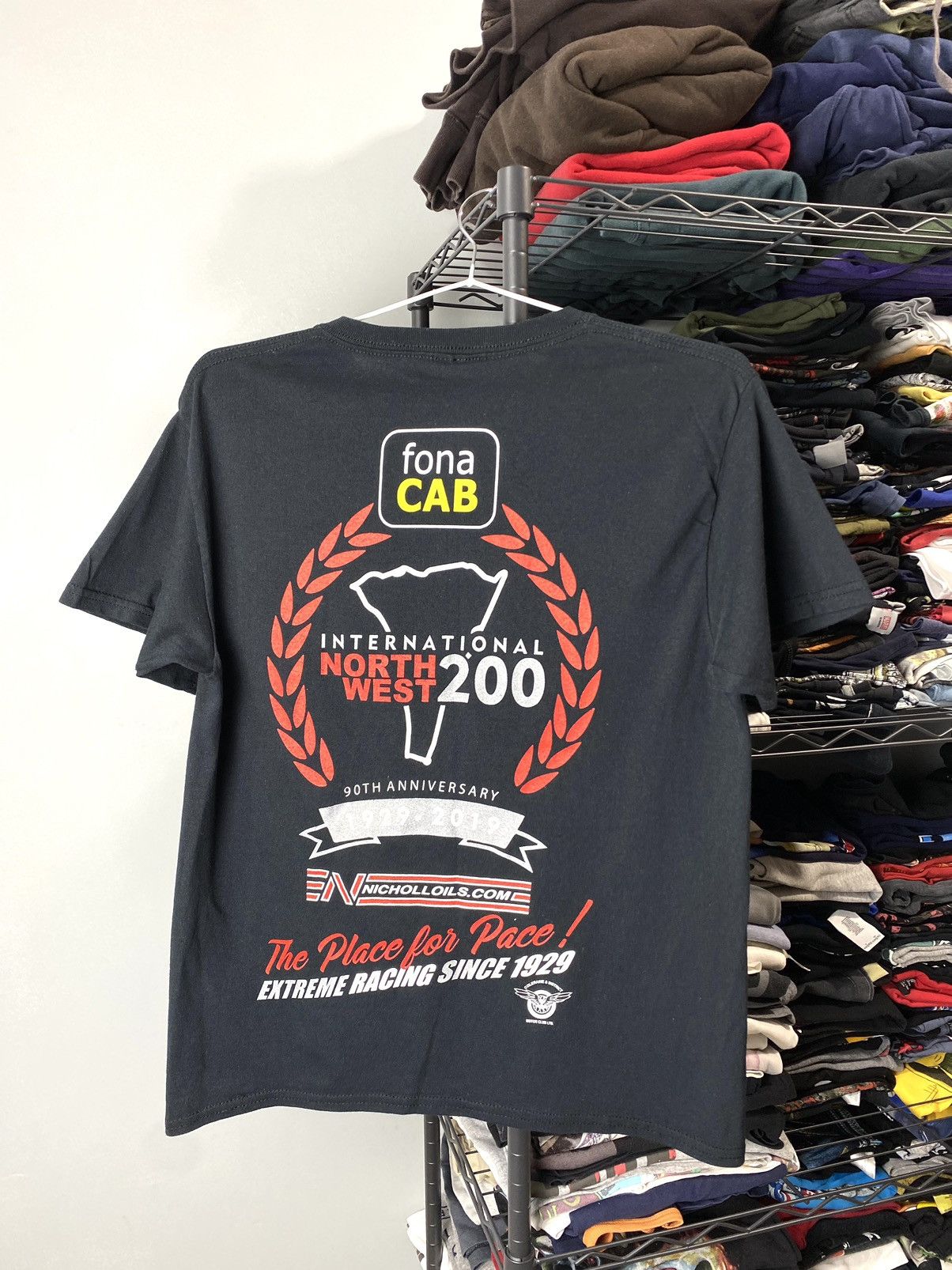 Vintage Vintage Stye Isle Of Man Racing T Shirt Rally Nascar Size US S / EU 44-46 / 1 - 2 Thumbnail