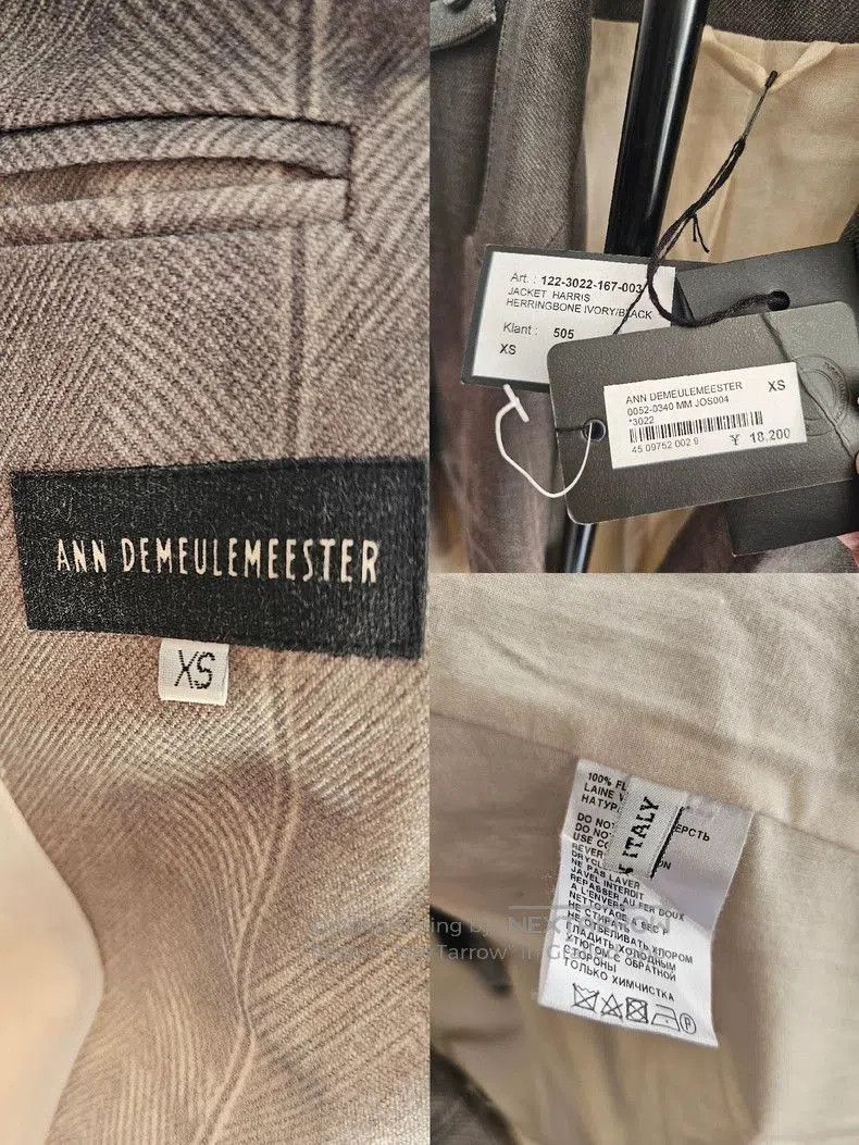 Ann Demeulemeester Ann Demeulemeester Men's Runway Blazer. Size US S / EU 44-46 / 1 - 7 Thumbnail