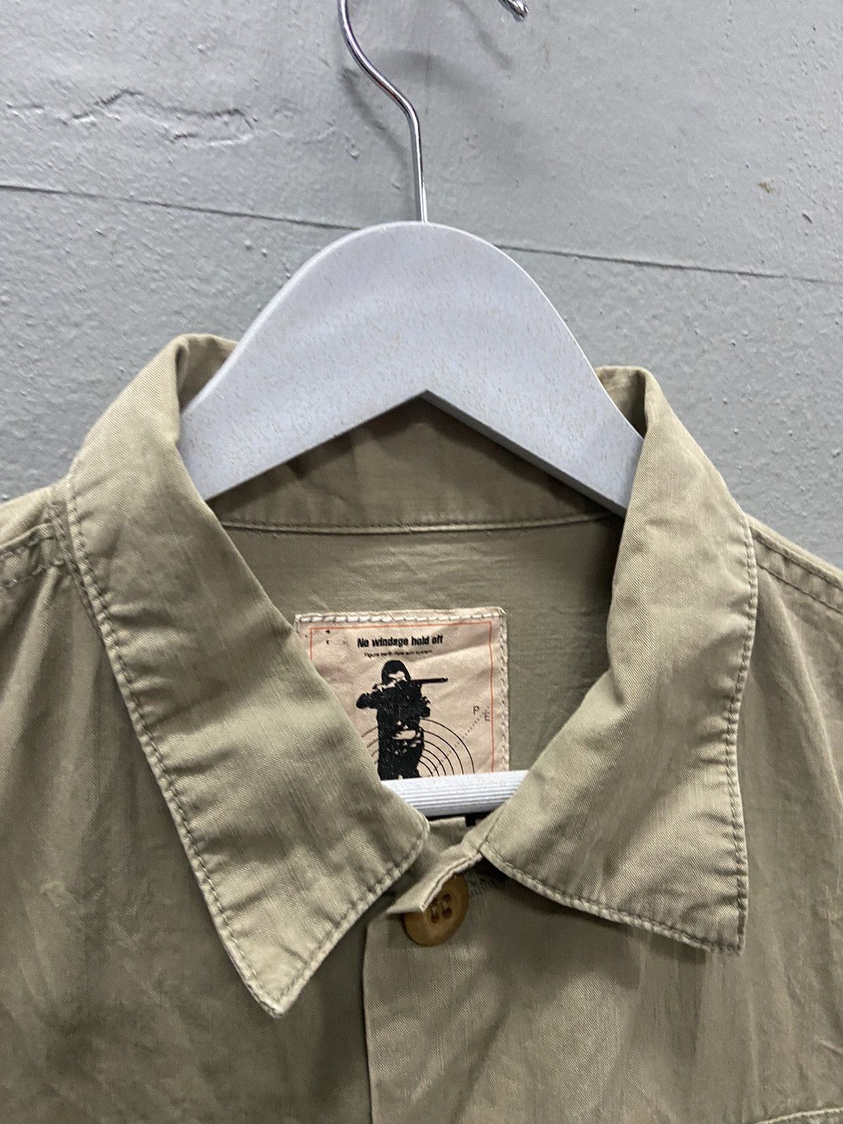 Bape BAPE A BATHING APE ASNKA MILITARY STYLE BUTTON UP Size US M / EU 48-50 / 2 - 2 Thumbnail