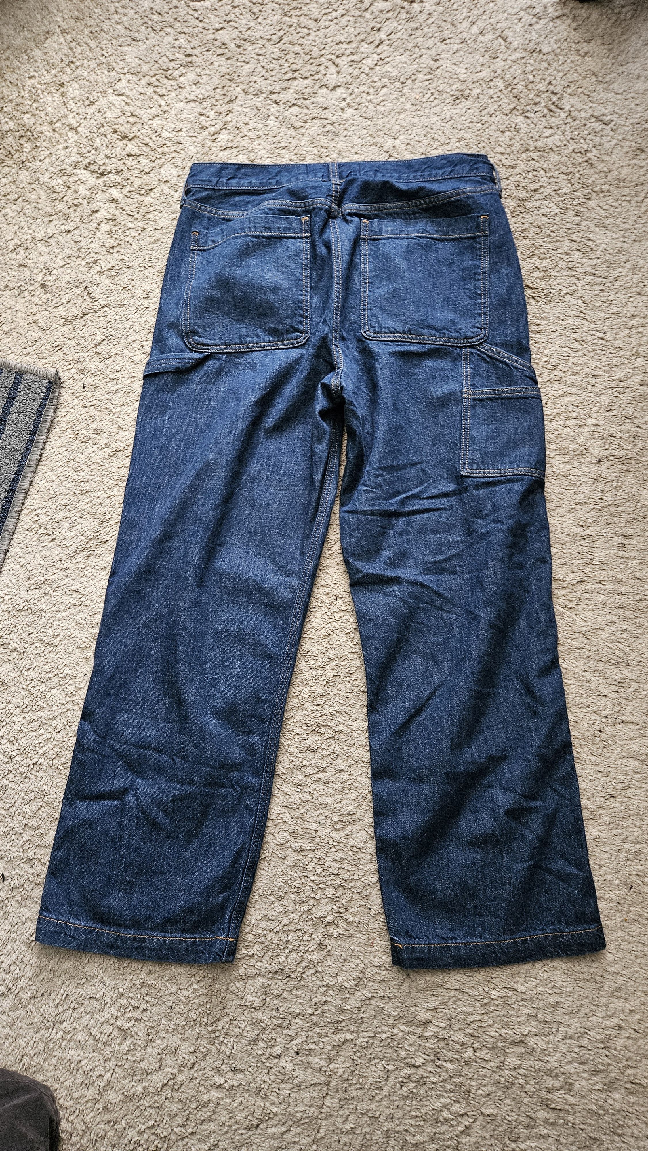 Abercrombie & Fitch Abercrombie raw denim carpenter pants Size US 32 / EU 48 - 3 Thumbnail