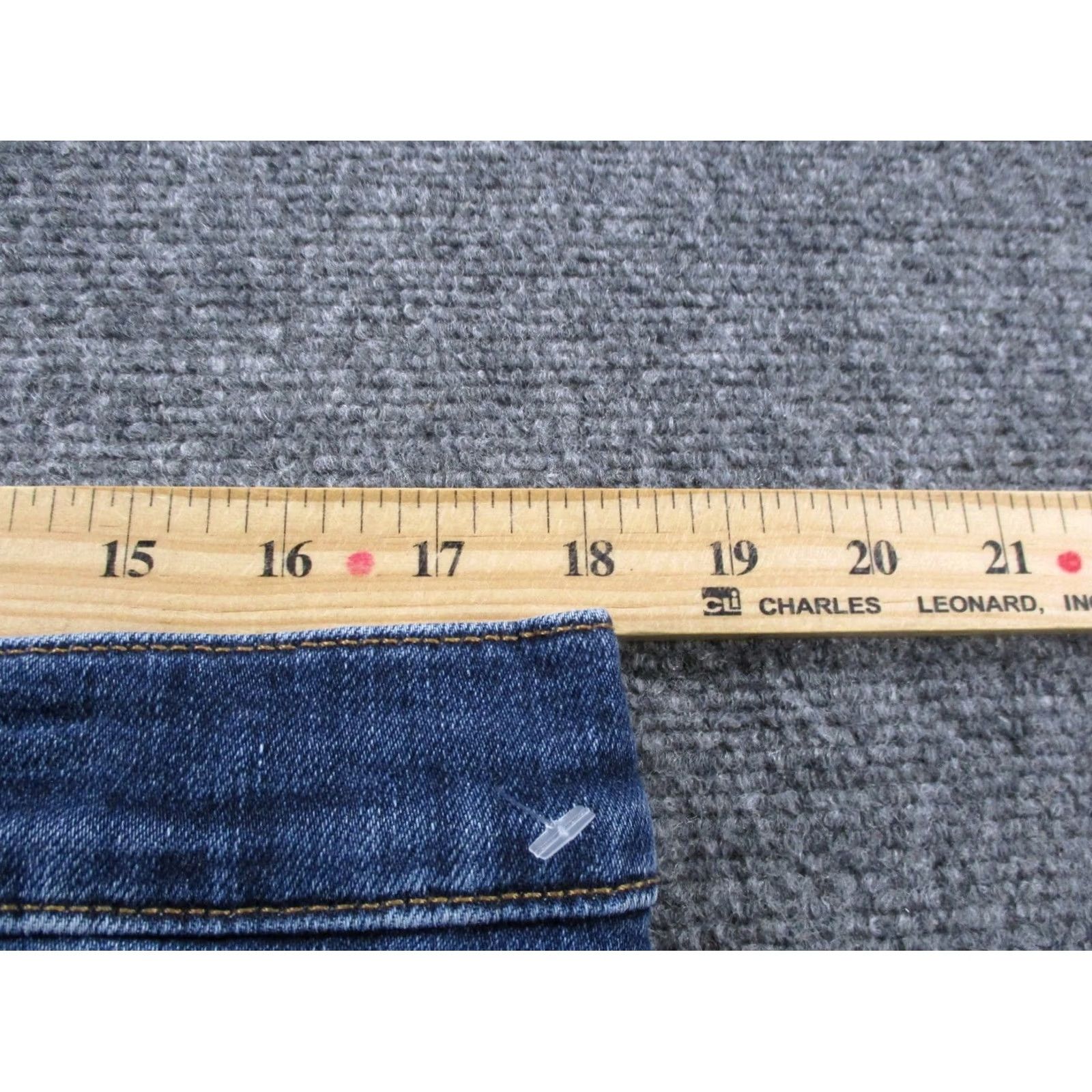 Tecovas Tecovas Shorts Mens 36 Blue Denim Slim Jean Jorts Cutoff Bermuda Casual Size US 36 / EU 52 - 6 Thumbnail