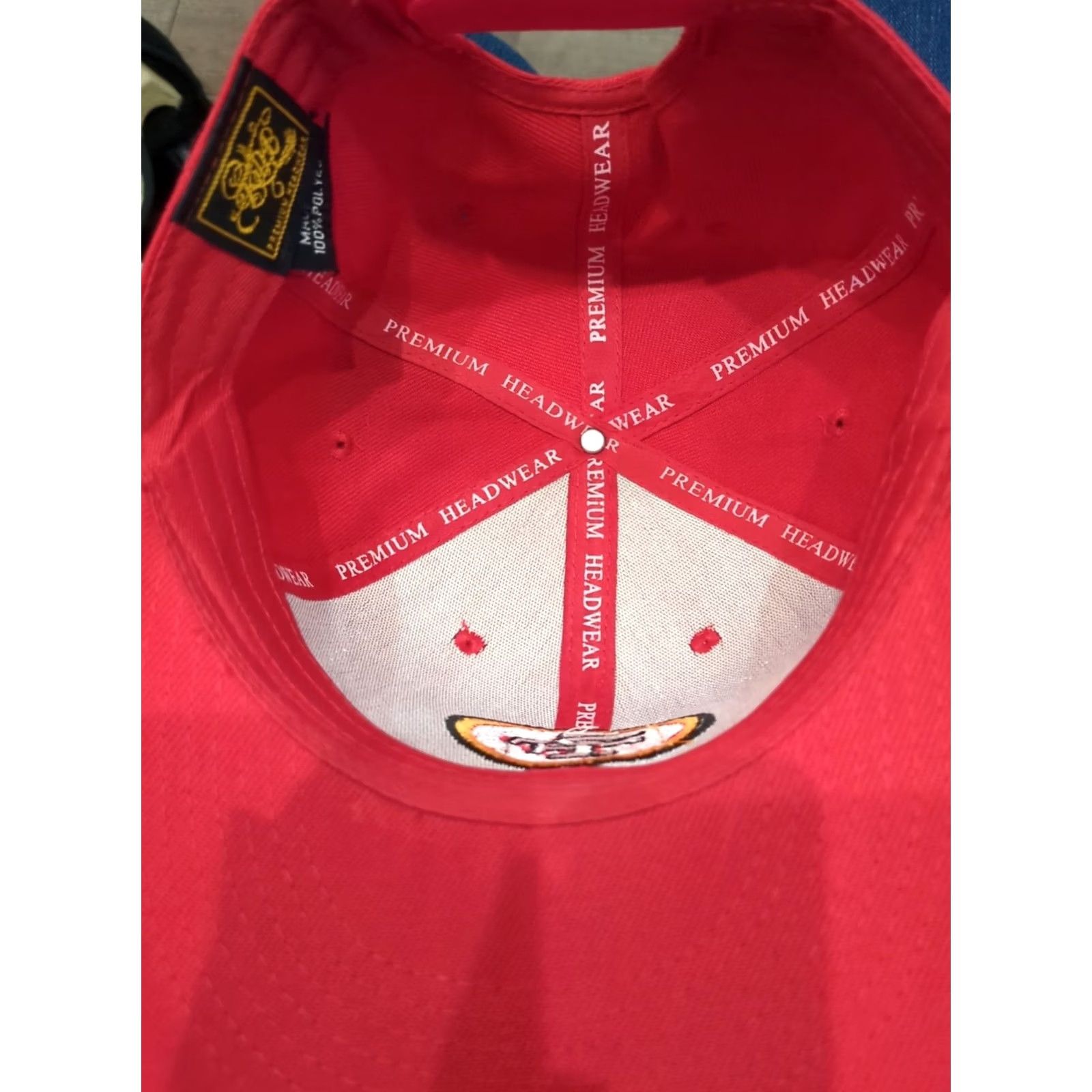 Vintage Nike? San Francisco 49rs Hat Red New Snapback Adjustable Size ONE SIZE - 2 Thumbnail