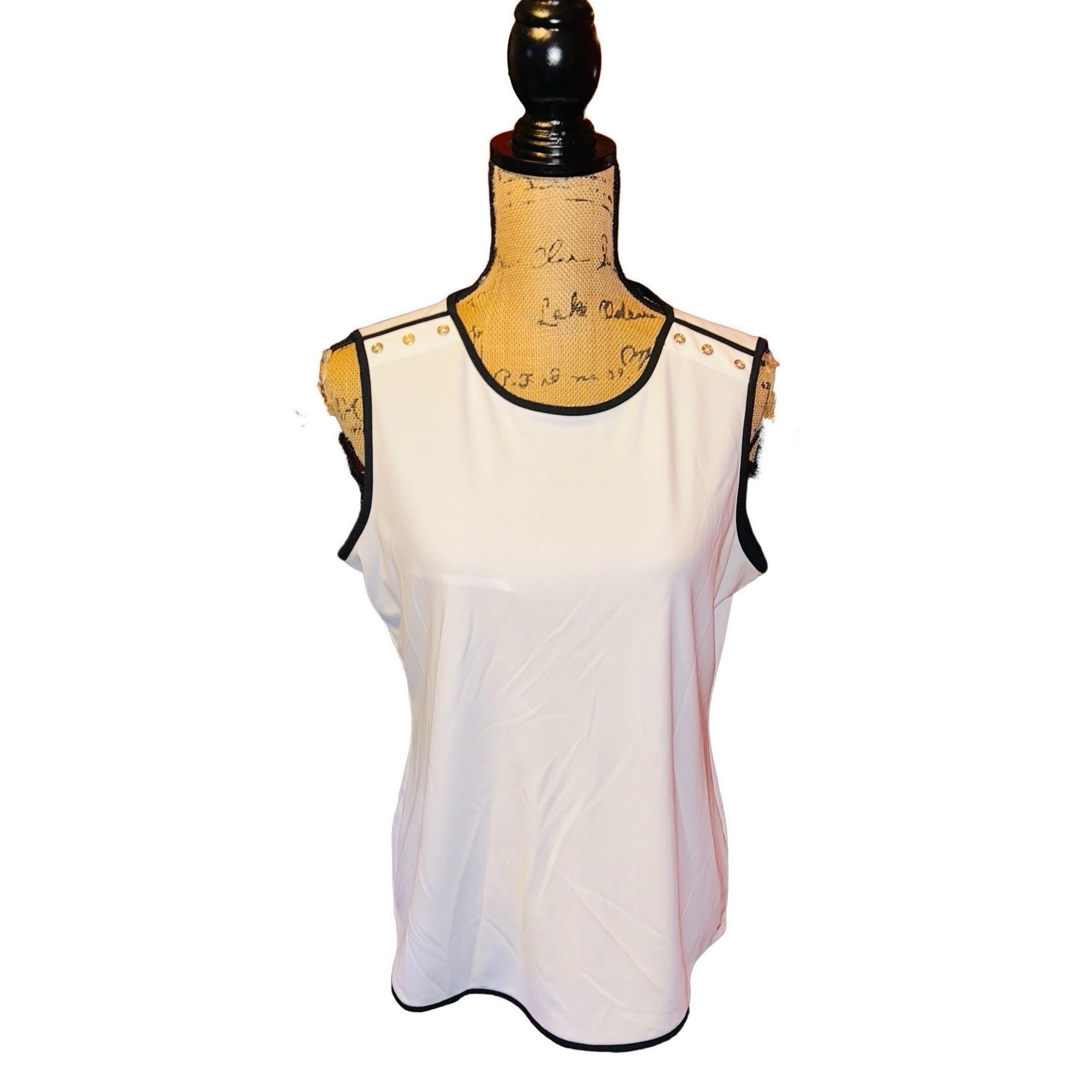 Tommy Hilfiger Tommy Hilfiger Shirt Womens Size M Sleeveless Blouse Size M / US 6-8 / IT 42-44 - 1 Thumbnail