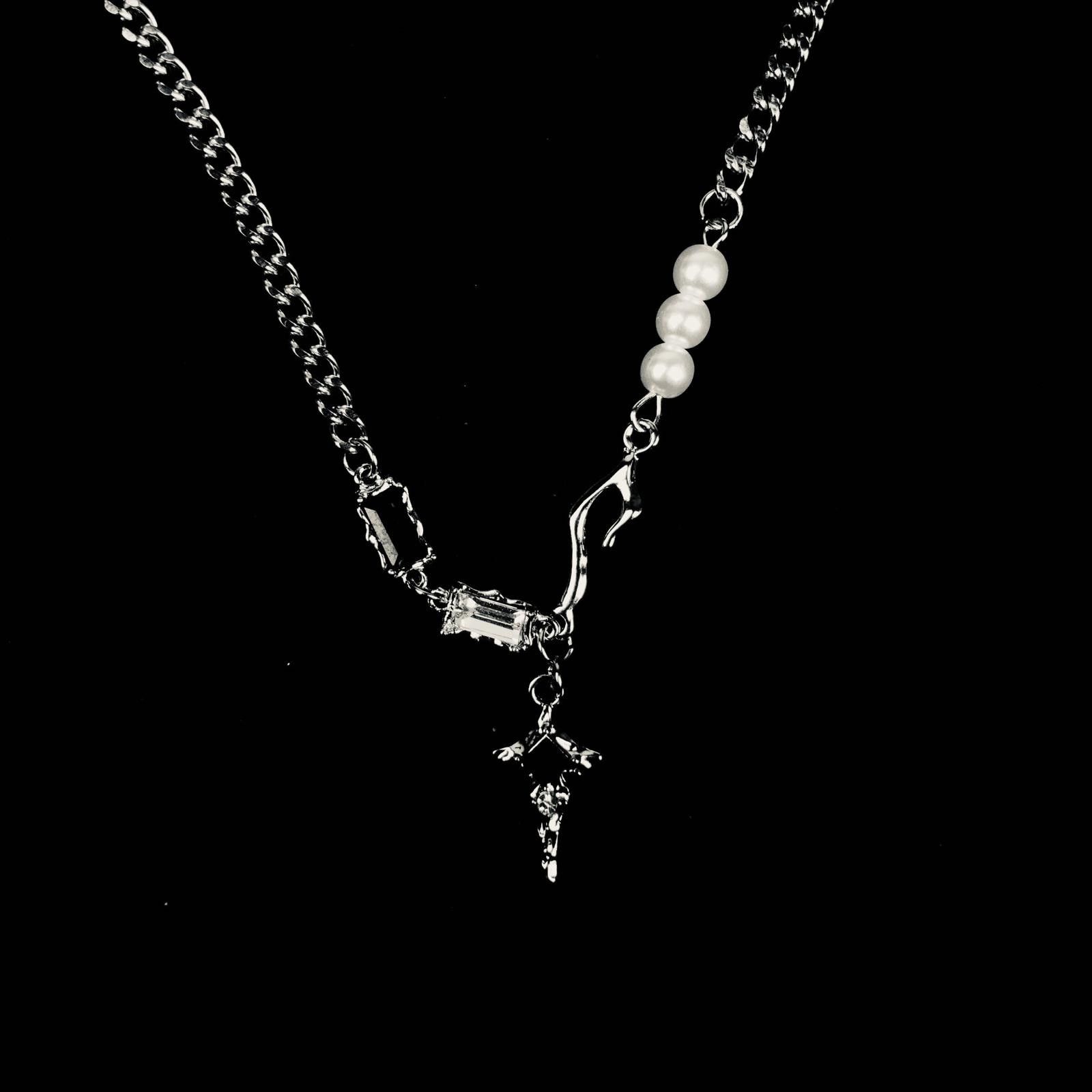 Jewelry STAR Pearl Necklace Size ONE SIZE - 3 Thumbnail