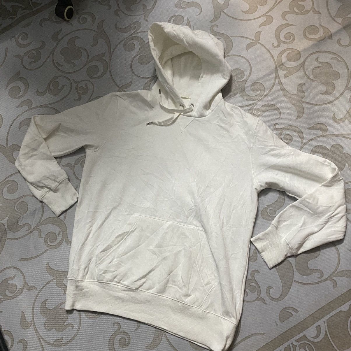 GU GU Plain White Hoodie Size US S / EU 44-46 / 1 - 1 Thumbnail