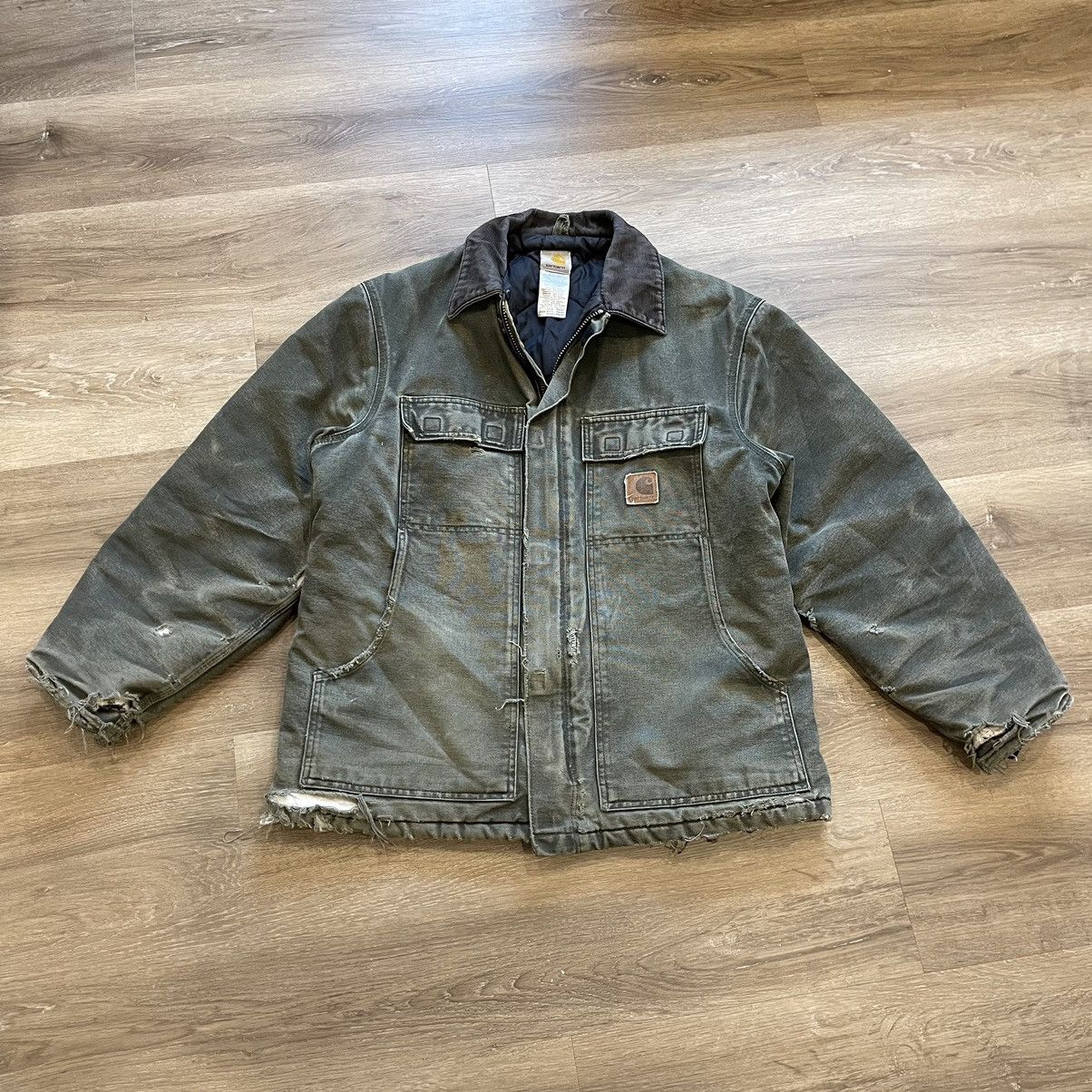 Carhartt Vintage Carhartt J13 Red Traditional Duck Santa Fe Jacket