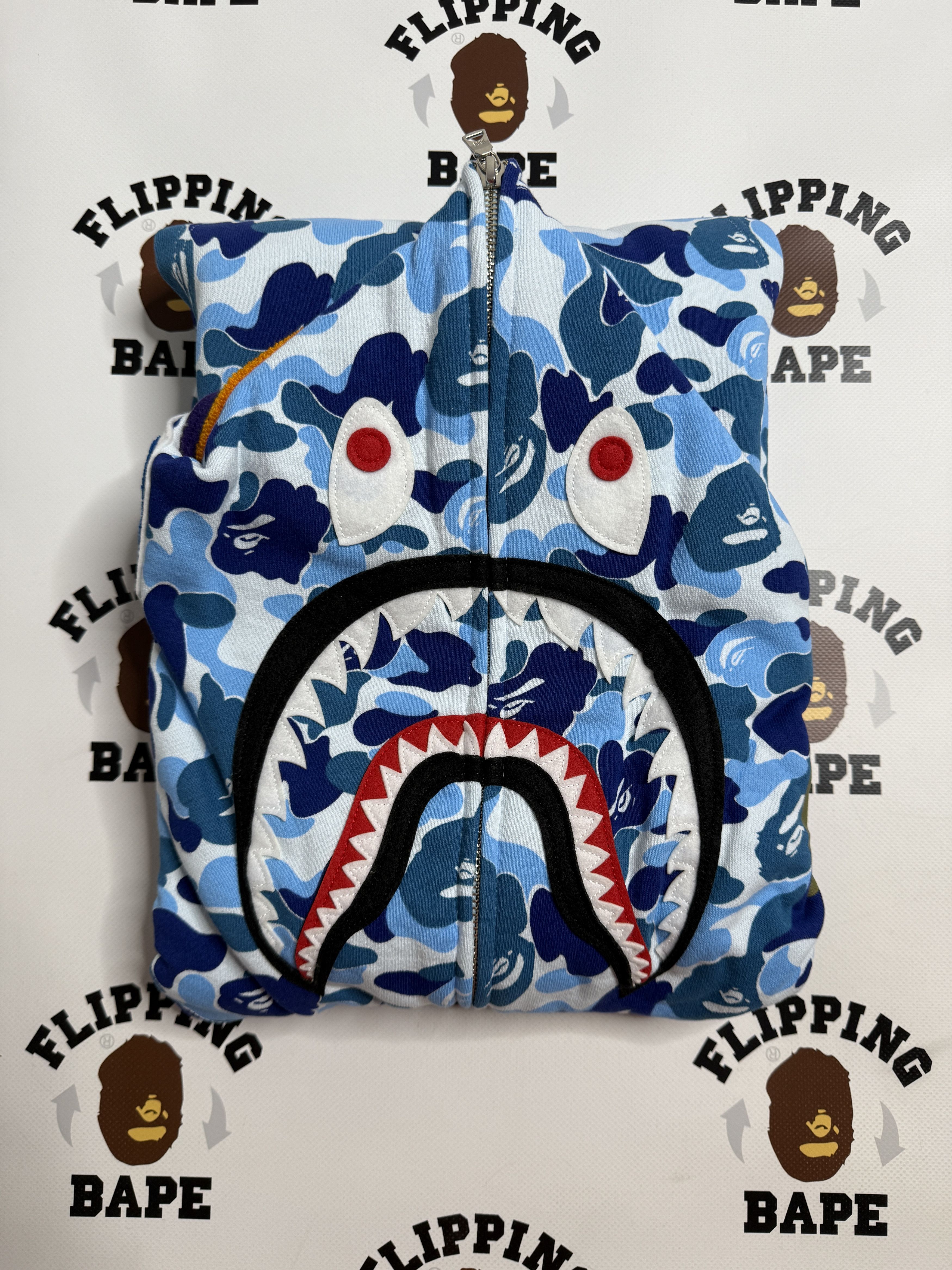 Bape BAPE ABC CAMO SHARK FULL ZIP HOODIE Size US M / EU 48-50 / 2 - 12 Thumbnail