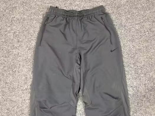 Nike Vintage Nike Logo FitStorm Travis Style Gray Pants Y2k Style Size US 34 / EU 50 - 3 Thumbnail