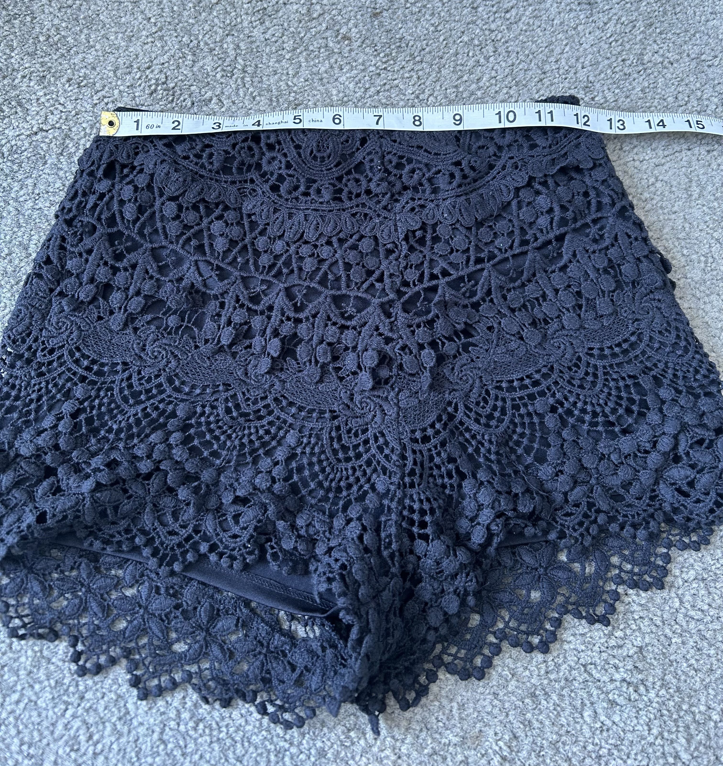 Other Crochet Shorts Size 24" / US 00 / IT 34 - 6 Thumbnail