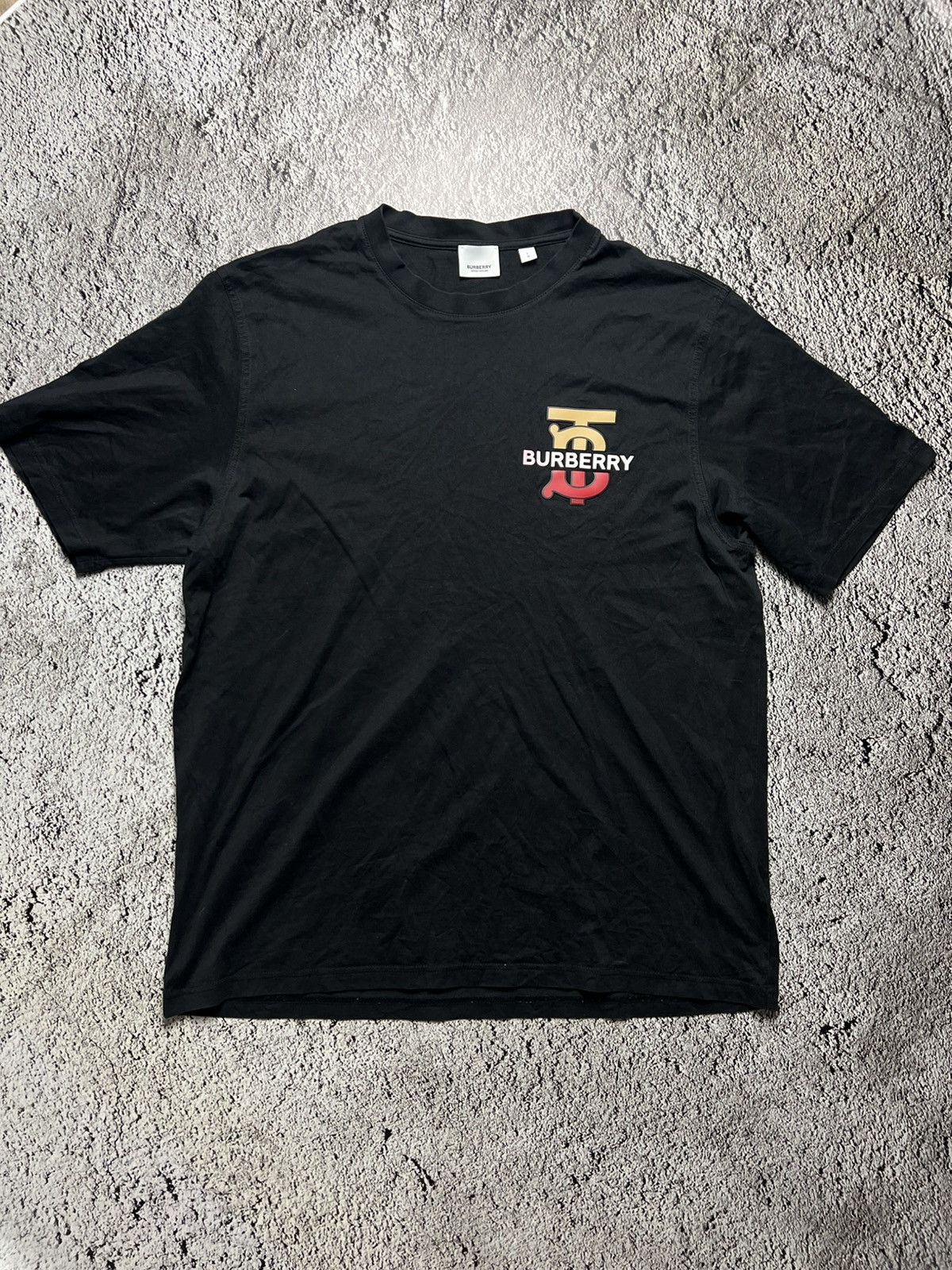 Burberry Burberry TB monogram logo t shirt Size US L / EU 52-54 / 3 - 1 Thumbnail