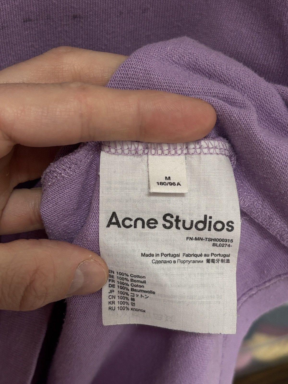 Acne Studios Acne Studios x Robbie Barrat Perspective Landscapes T-Shirt Size US M / EU 48-50 / 2 - 8 Thumbnail