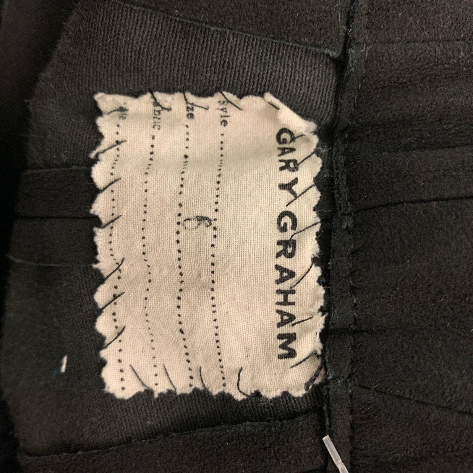 Gary Graham GARY GRAHAM Size 6 Black Suede Capri Casual Pants Size 28" / US 6 / IT 42 - 5 Thumbnail
