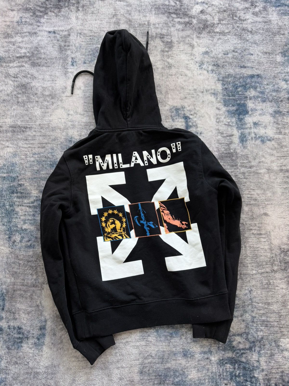 Off-White Off-White Black Hoodie Size US XS / EU 42 / 0 - 2 Thumbnail