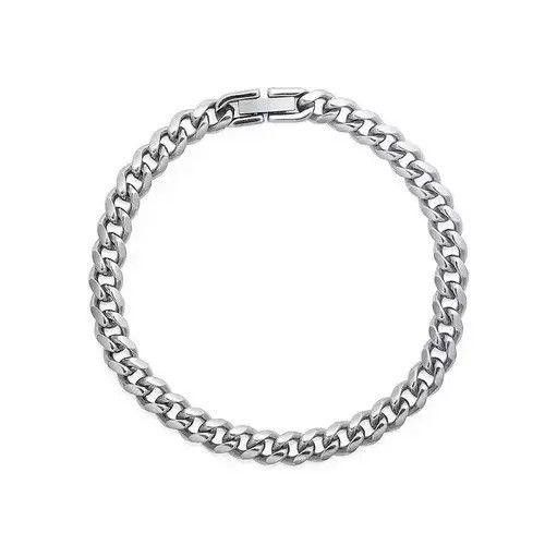Jewelry Silver Titanium Steel Men's Bracelet Size ONE SIZE - 4 Thumbnail
