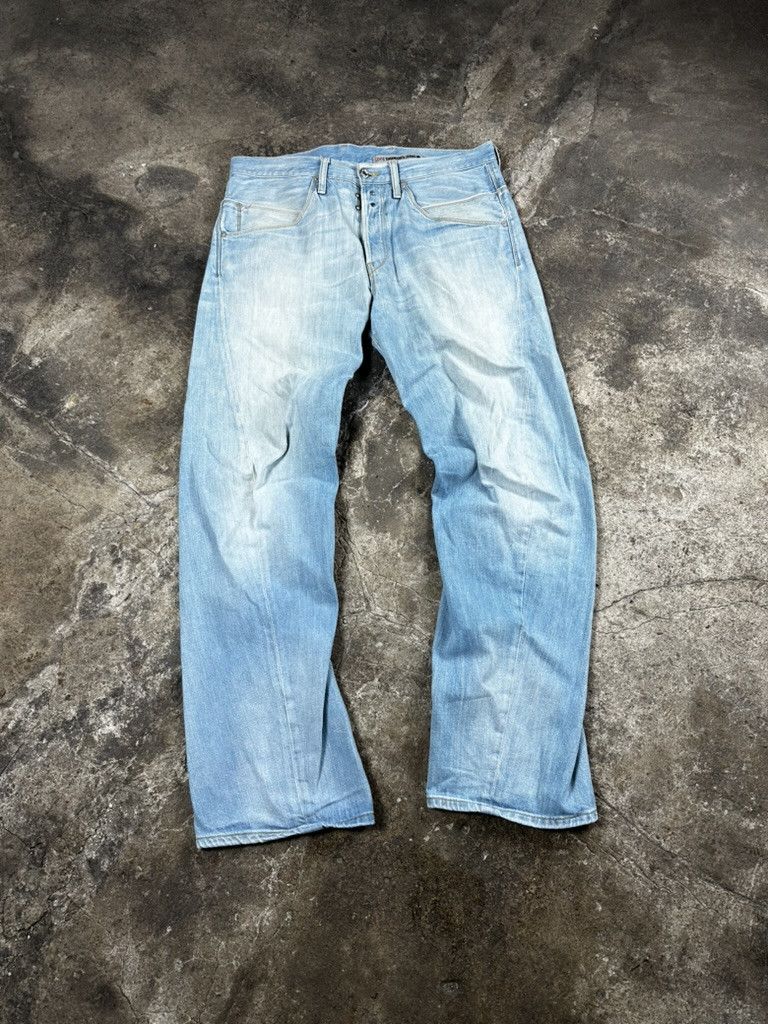Engineered Garments × Levi's Vintage Levi's Engineered Oversized Twisted Jeans Size US 34 / EU 50 - 1 Thumbnail