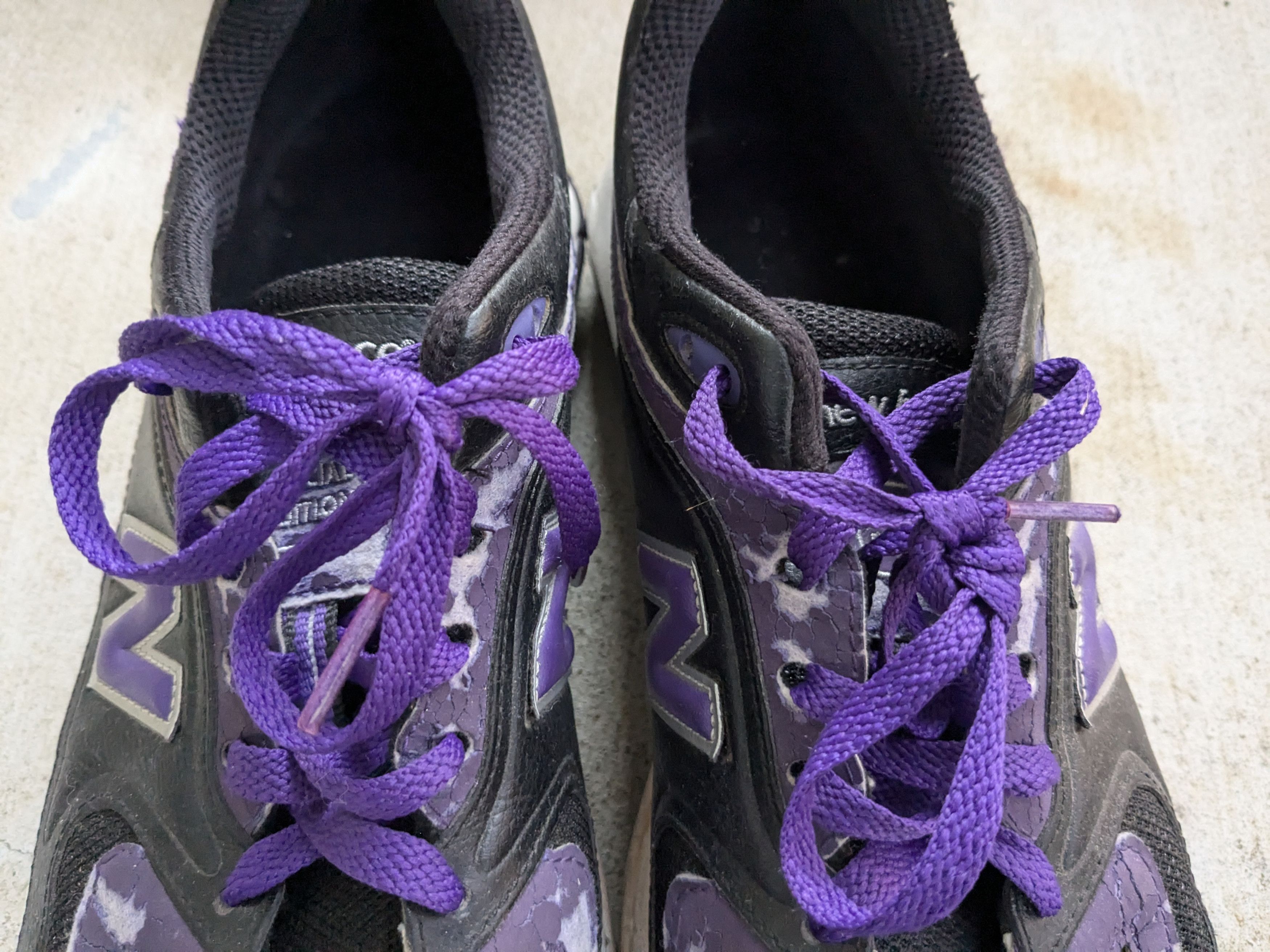 New Balance New Balance 2000 Black Purple 11.5 D Leather Low Tops Size US 11.5 / EU 44-45 - 5 Thumbnail
