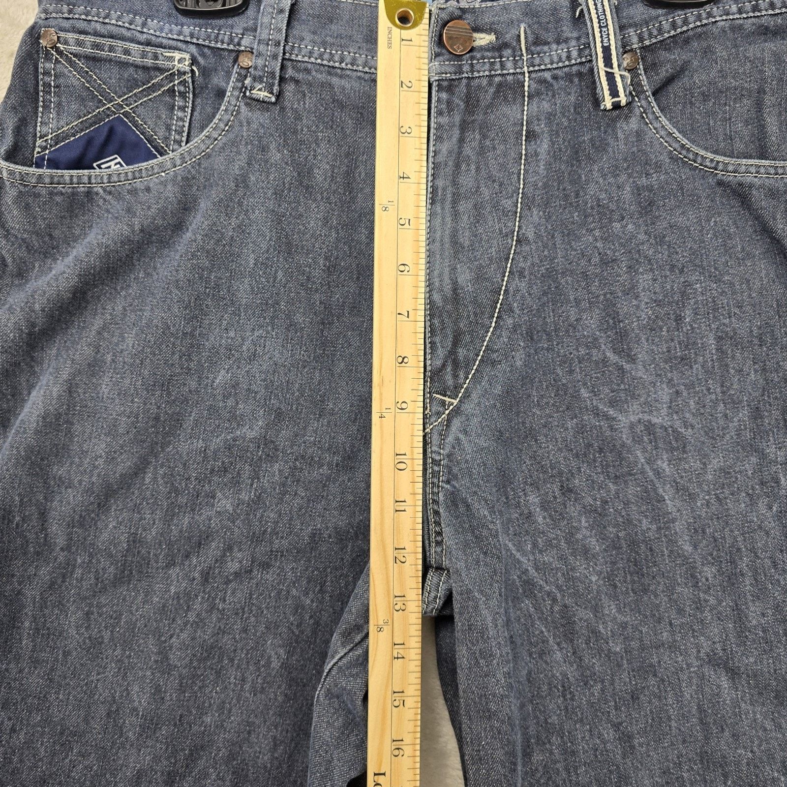 Enyce Vintage Enyce Baggy Shorts 38 Fits 37 Skater Y2K Denim Jorts Size US 38 / EU 54 - 12 Thumbnail