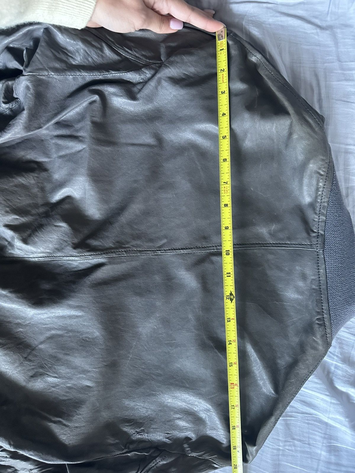 Giorgio Brato Giorgio Brato Vegetable Tanned Leather Bomber Size US L / EU 52-54 / 3 - 10 Thumbnail