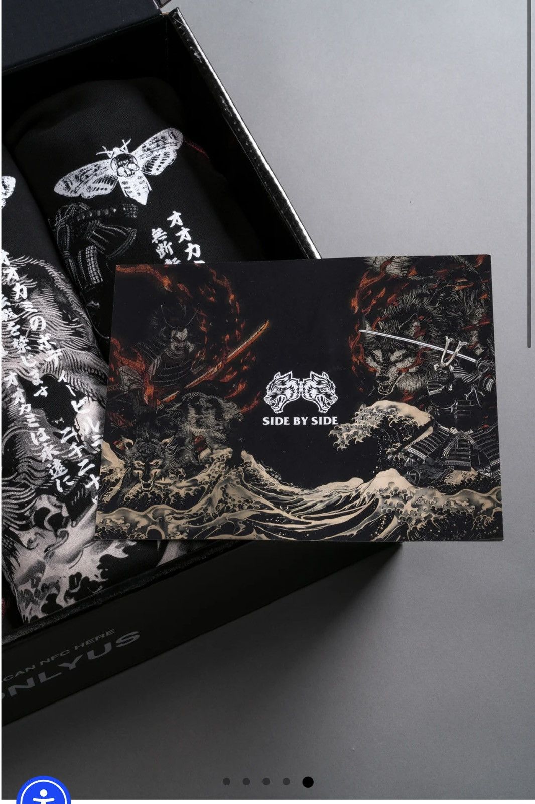 Vintage BUSHIDO CHAPTER 1 "SIDE-BY-SIDE" TEE BOX Size US XL / EU 56 / 4 - 3 Thumbnail