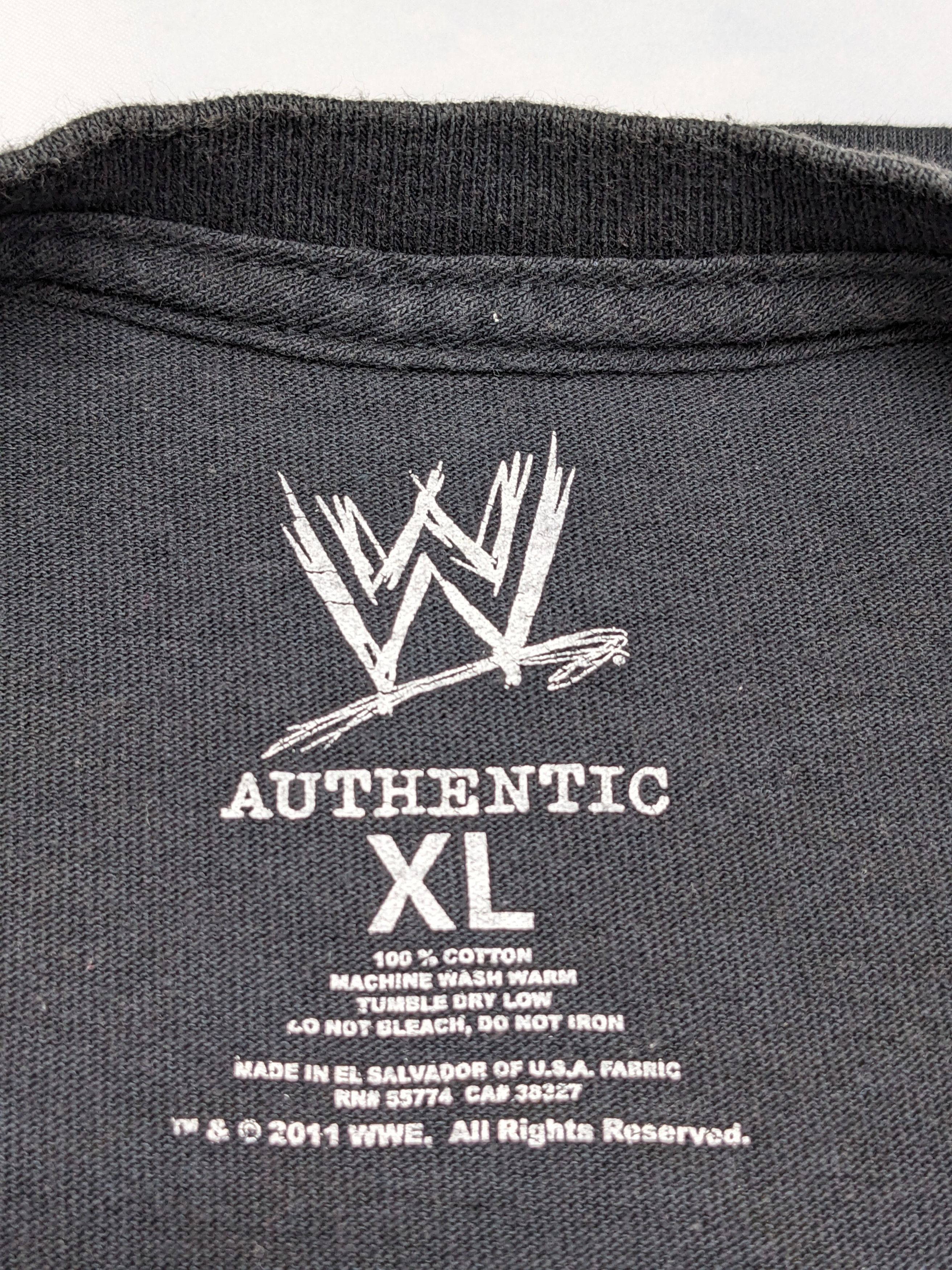WWE WWE CHARACTER HERO TSHIRT Size US XL / EU 56 / 4 - 9 Thumbnail