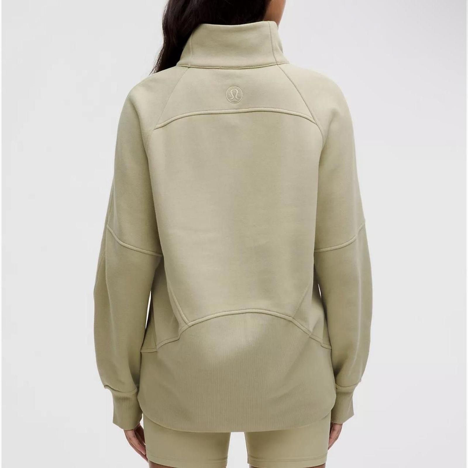 Lululemon Scuba Oversized Funnel-Neck Half Zip Size S / US 4 / IT 40 - 5 Thumbnail