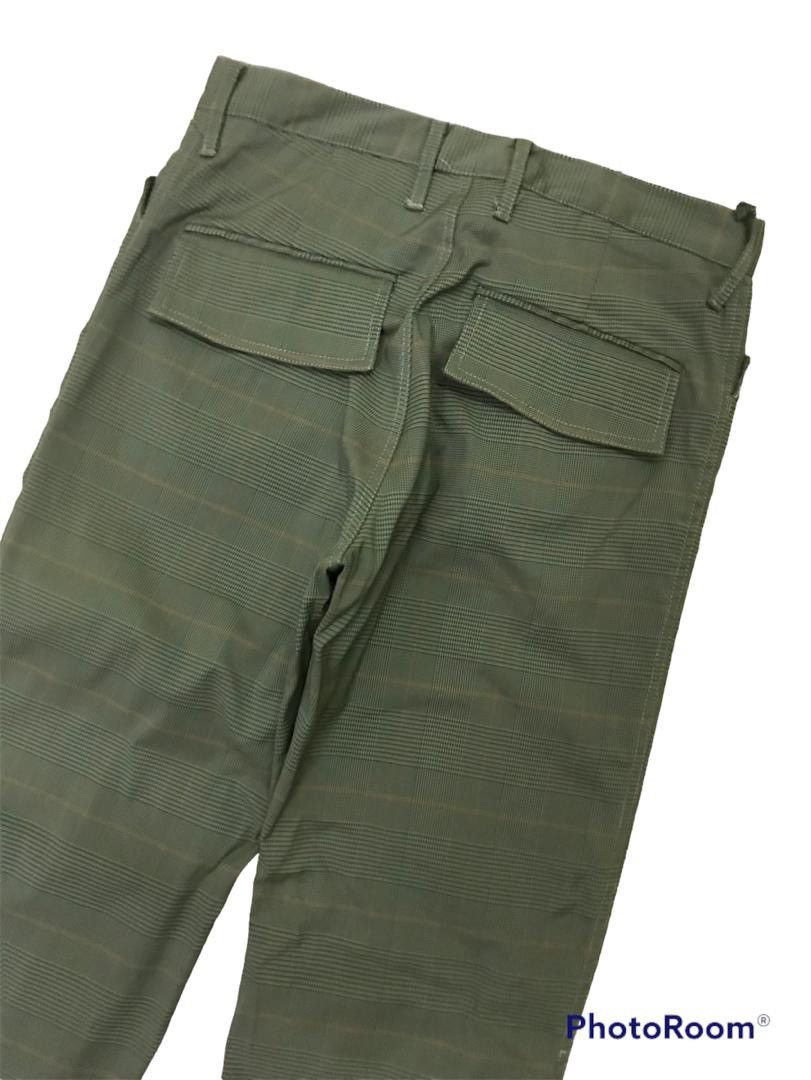 Other Vintage Japanese 010920 Flare The Nine Heads Tartan Pants Size US 29 - 4 Thumbnail