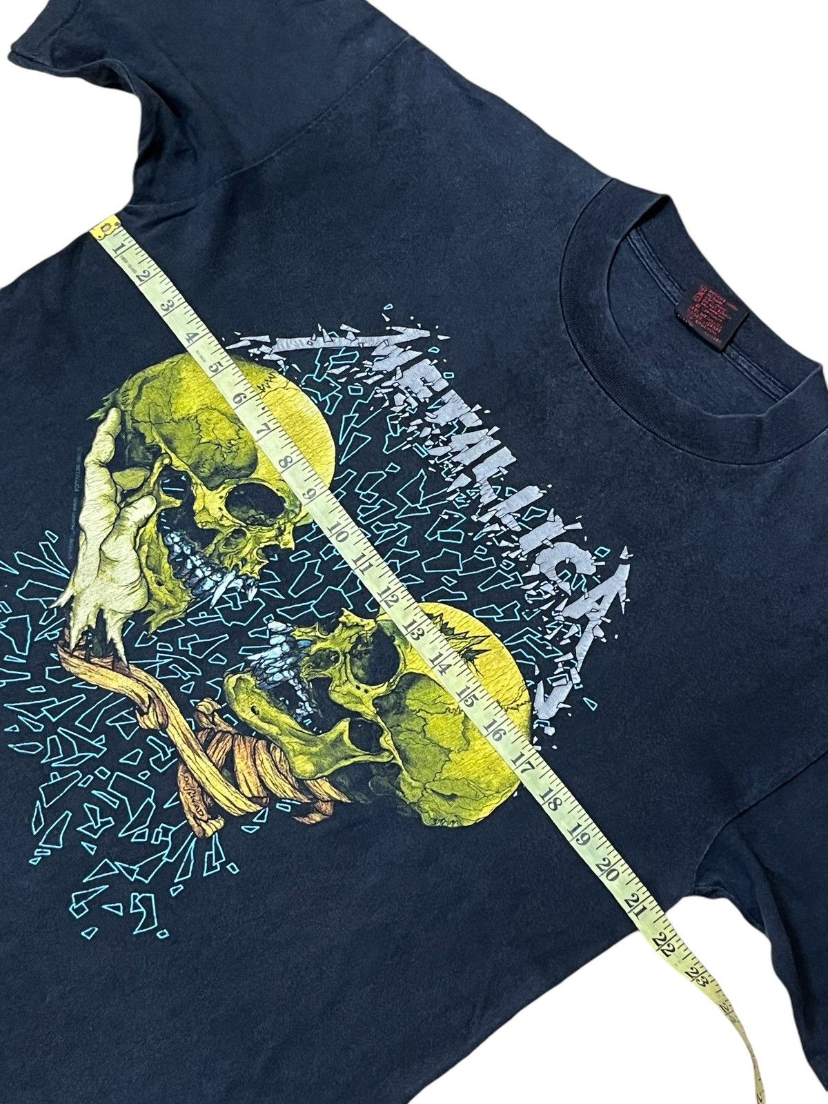Metallica VINTAGE 90s METALLICA SAD BUT TRUE BY PUSHEAD 1991 T SHIRT Size US L / EU 52-54 / 3 - 12 Thumbnail
