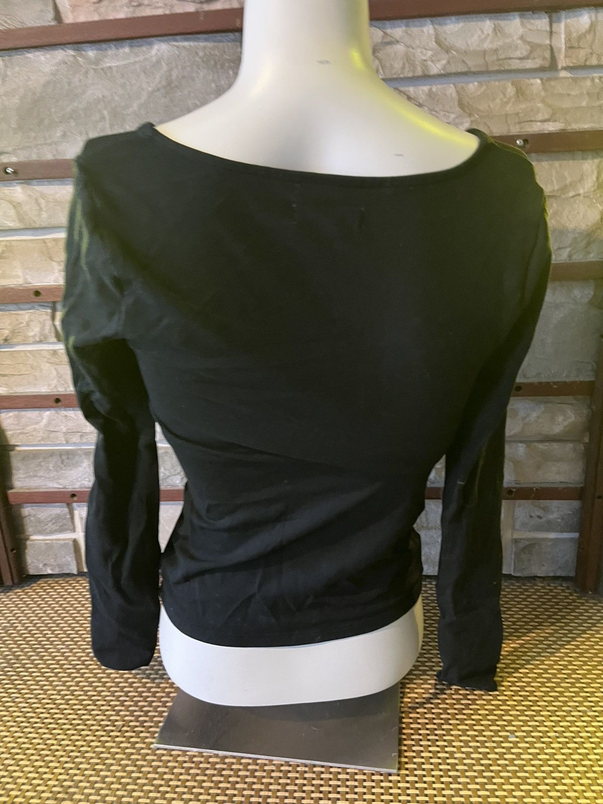 Madewell Madewell Black V Neck Shirt Size Small Size S / US 4 / IT 40 - 5 Thumbnail